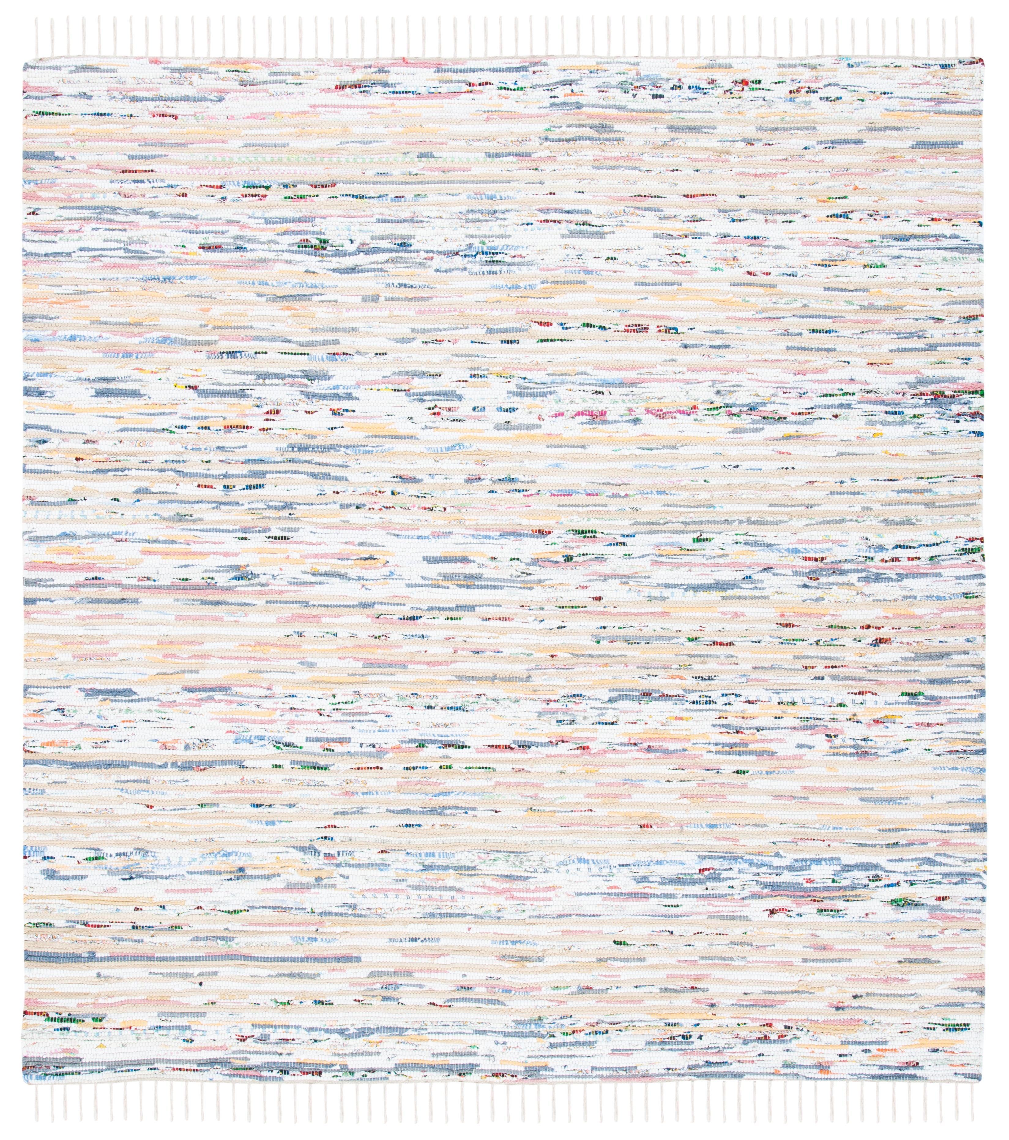 Montauk MTK625 Hand Woven Indoor Area Rug - Beige/Ivory - 6'x6' - Safavieh