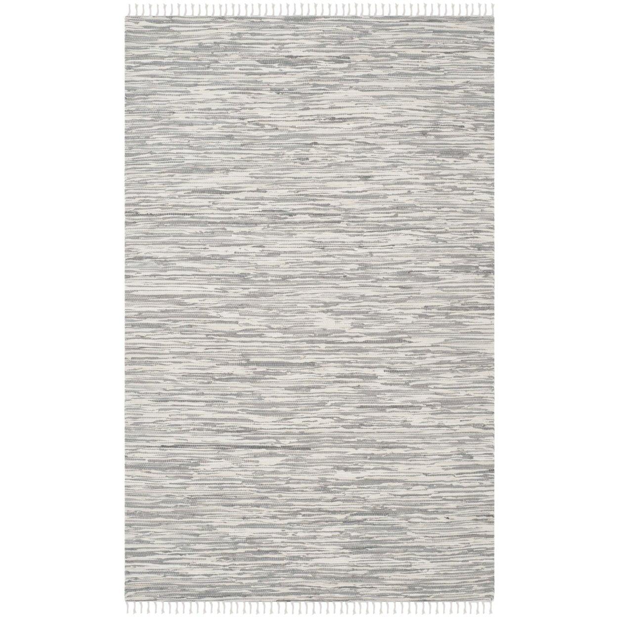 Montauk MTK753 Hand Woven Indoor Area Rug - Silver - 8'x10' - Safavieh.