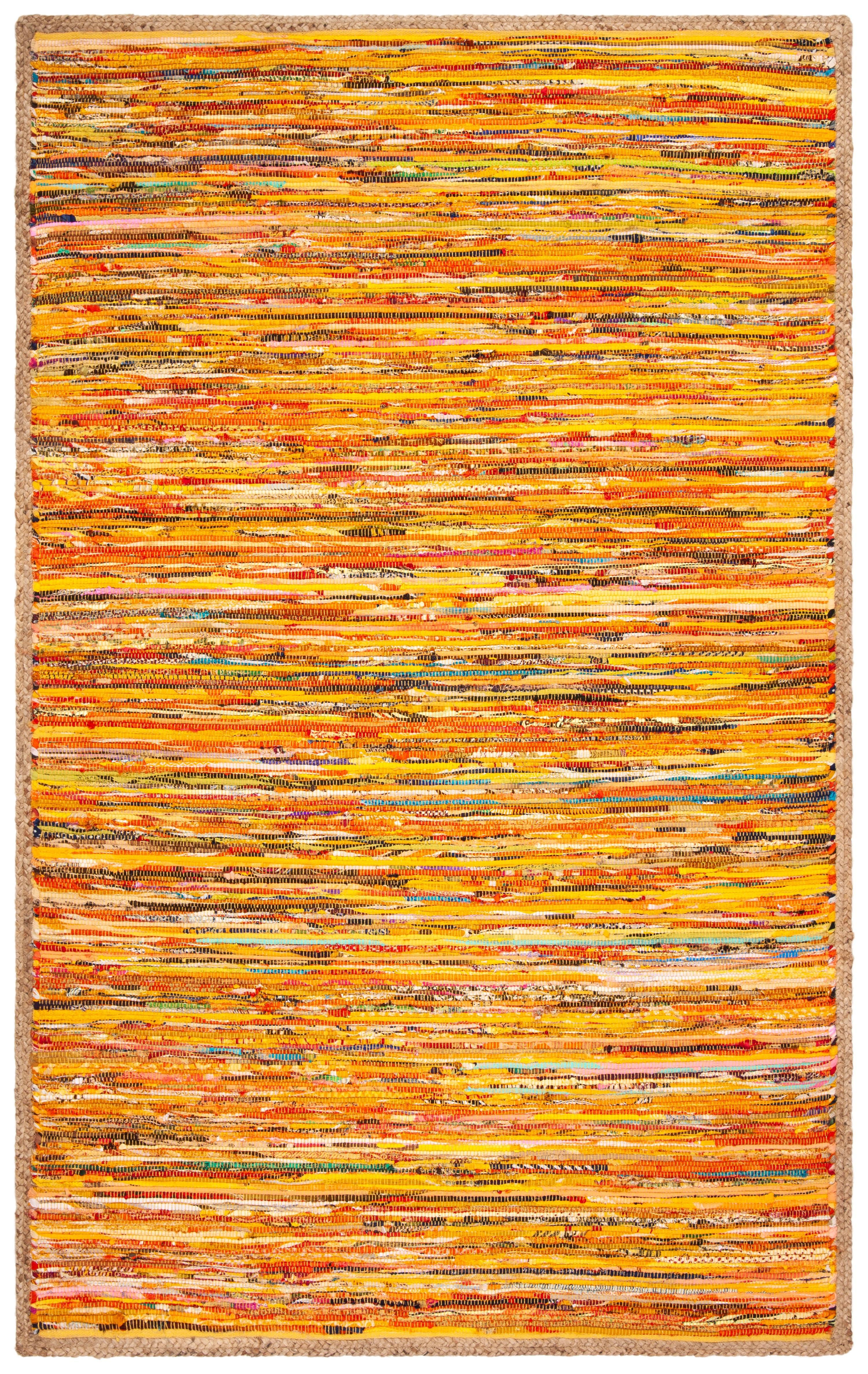 Montauk MTK960 Hand Woven Area Rug - Gold/Natural - 5'x8' - Safavieh.