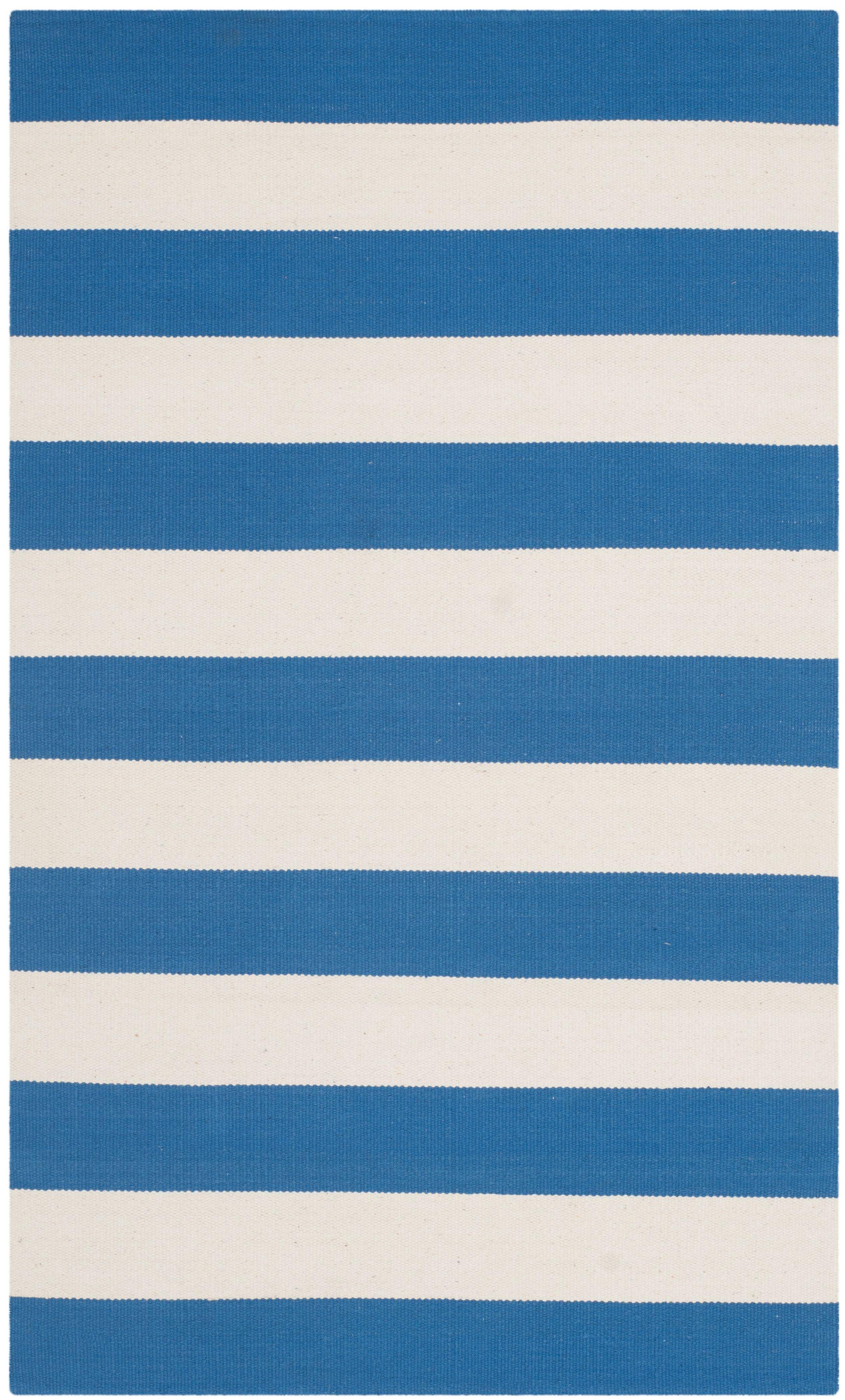 Montauk MTK712 Hand Woven Accent Rug - Blue/Ivory - 2'6"x4' - Safavieh.