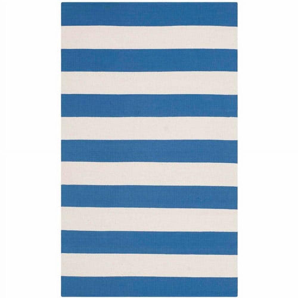 Montauk MTK712 Hand Woven Indoor Area Rug - Blue/Ivory - 8'x10' - Safavieh.