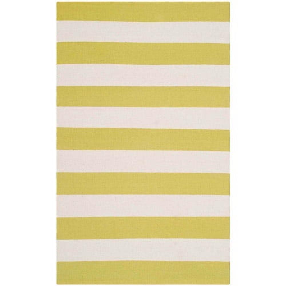 Montauk MTK712 Hand Woven Indoor Accent Rug - Green/Ivory - 3'x5' - Safavieh