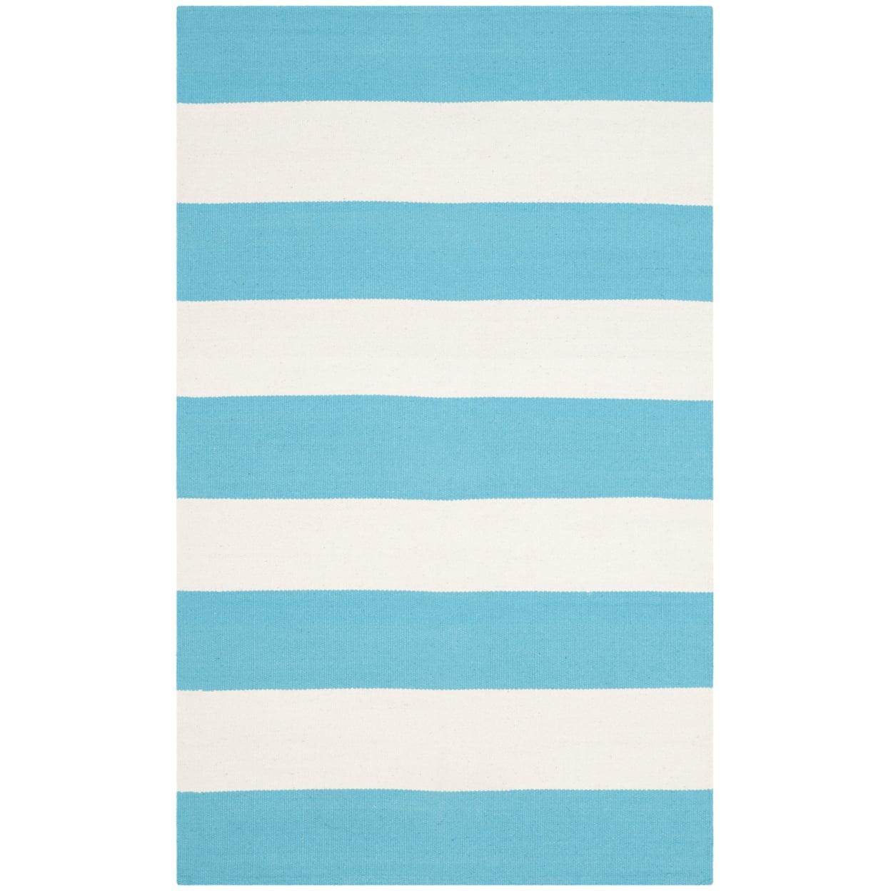 Morabito Hand Woven Cotton Striped Rug