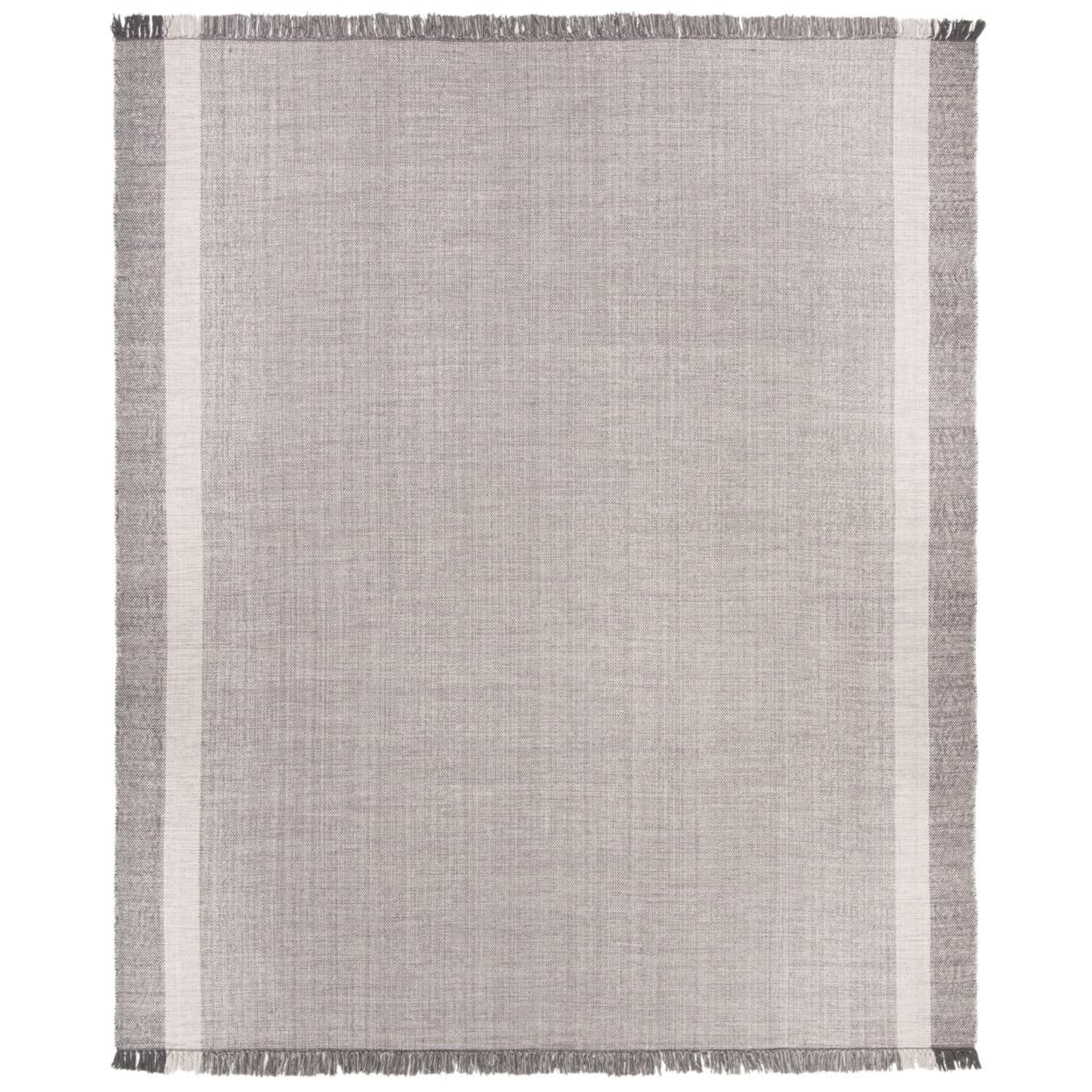 Montauk MTK301 Hand Woven Indoor Accent Rug - Ivory/Grey - 2'x3' - Safavieh