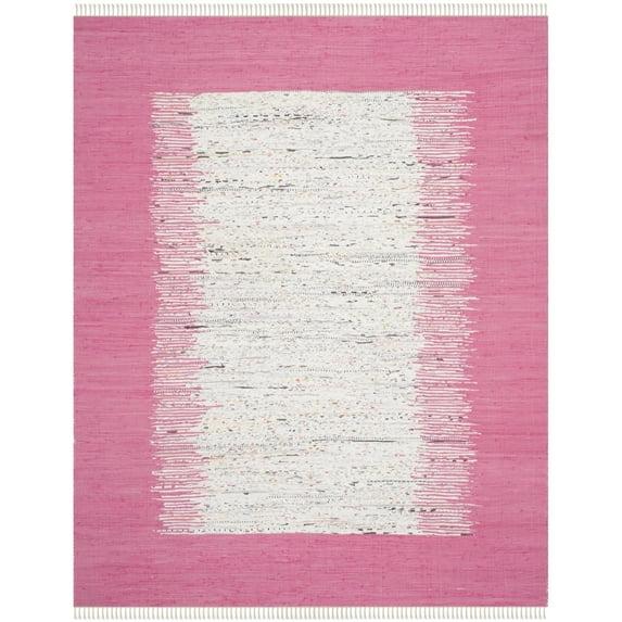 Montauk MTK711 Hand Woven Indoor Area Rug - Ivory/Pink - 4'x6' - Safavieh.
