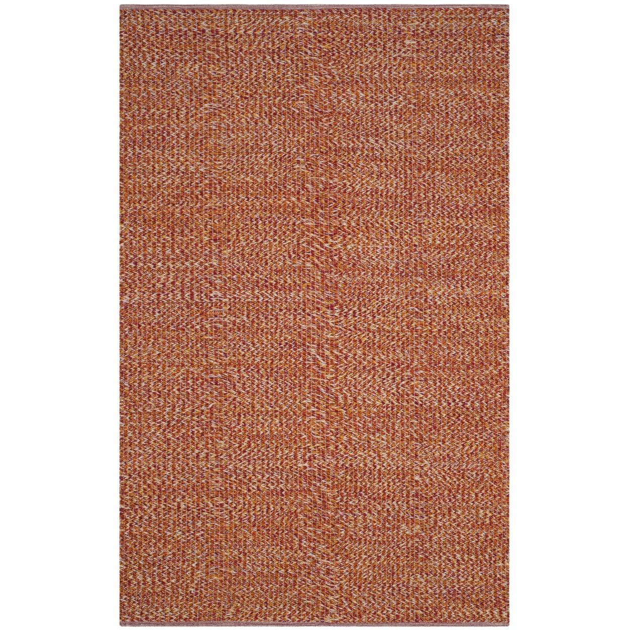 Montauk MTK602 Hand Woven Area Rug - Orange/Multi - 3'x5' - Safavieh.