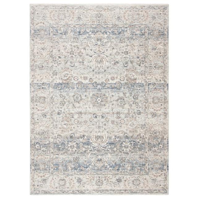SAFAVIEH Moondust Alvine Oriental Area Rug, Beige/Grey, 5'3" x 7'7"