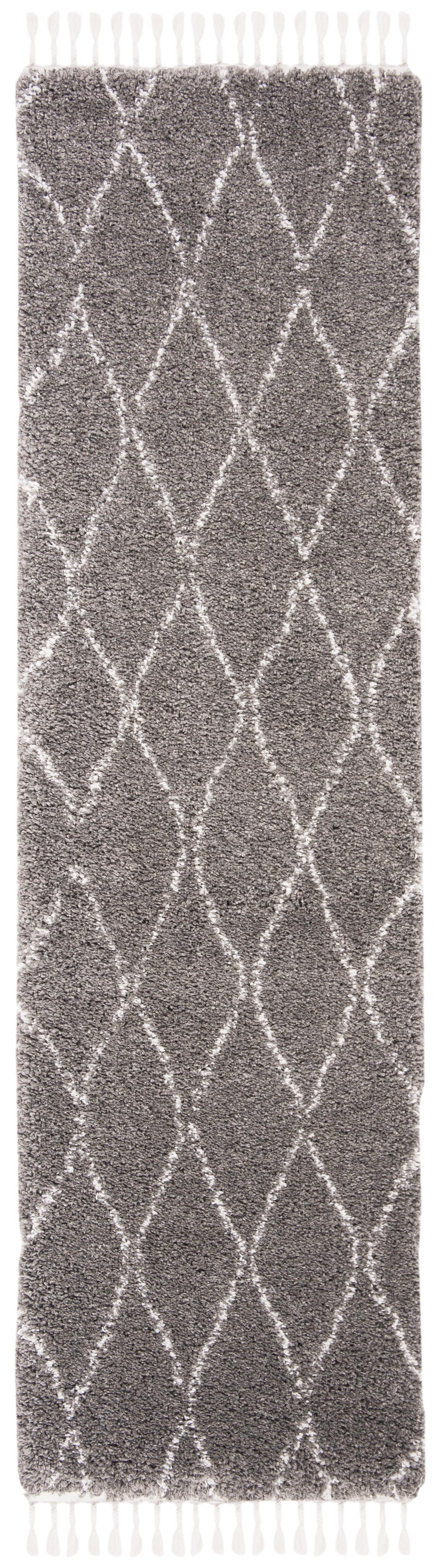 Moroccan Fringe Shag MFG328 Power Loomed Area Rug  - Safavieh