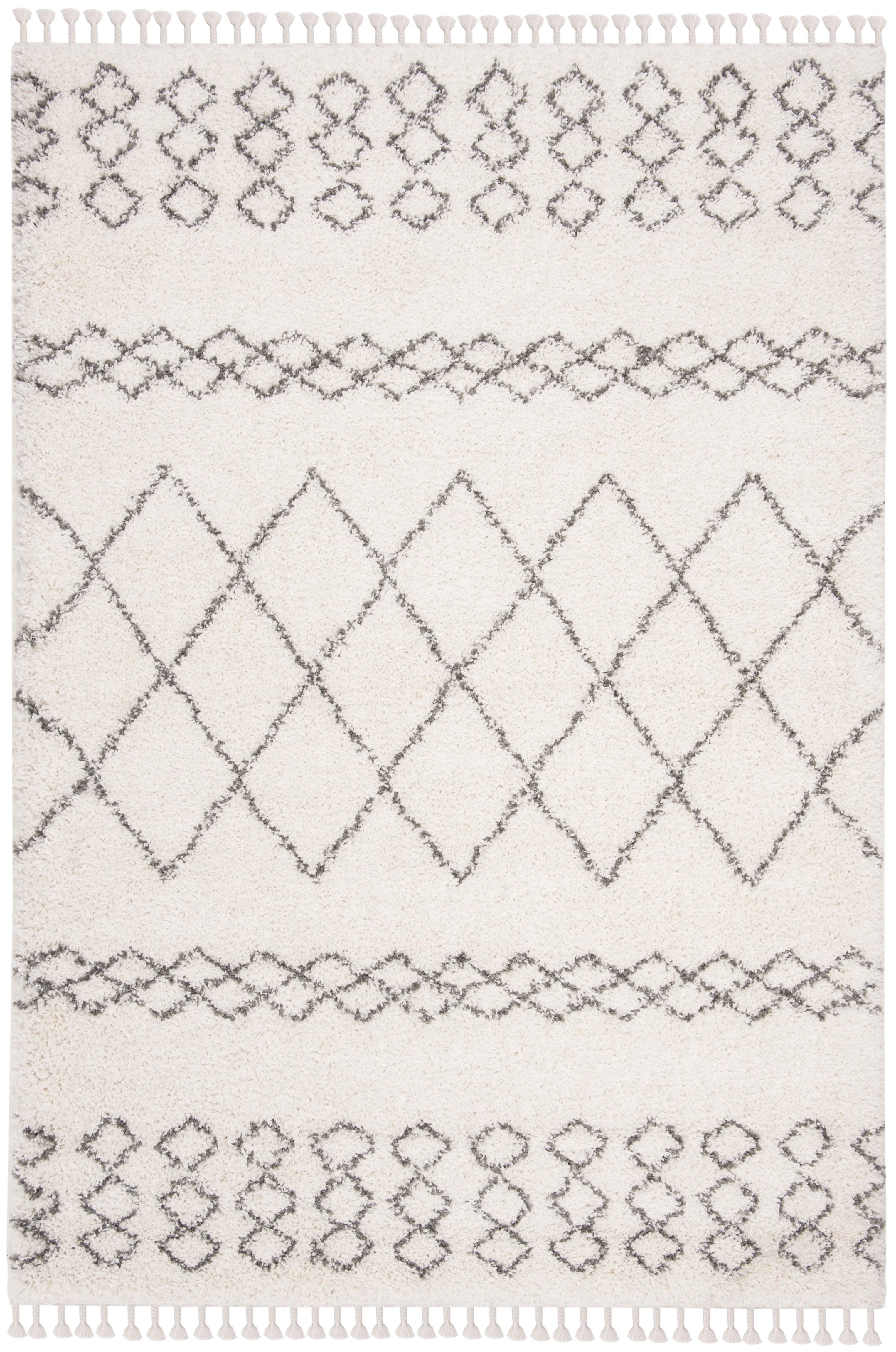 Moroccan Fringe Shag MFG343 Area Rug  - Safavieh