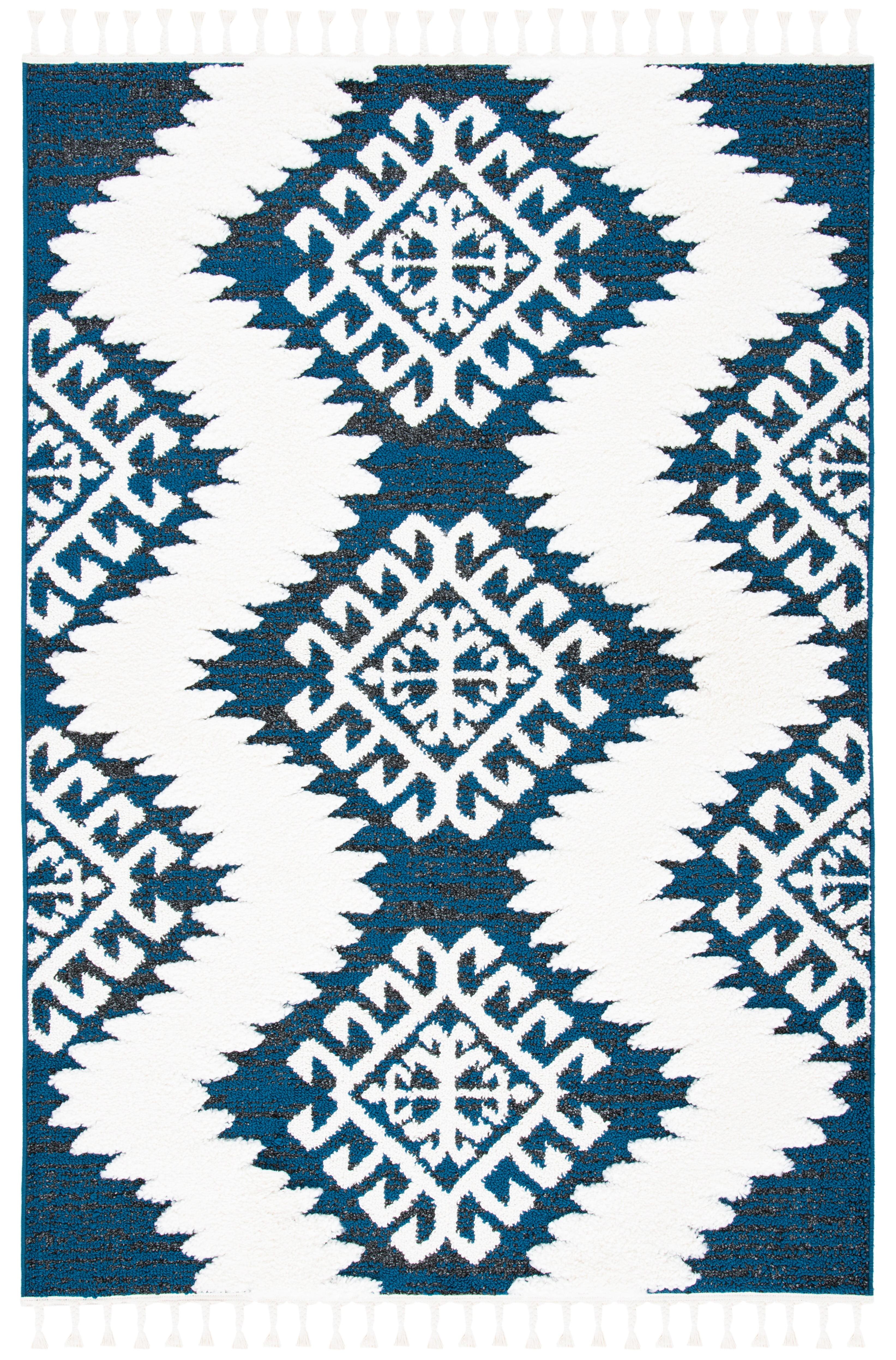 Moroccan Tassel Shag MTS652 Power Loomed Indoor Rug - Safavieh