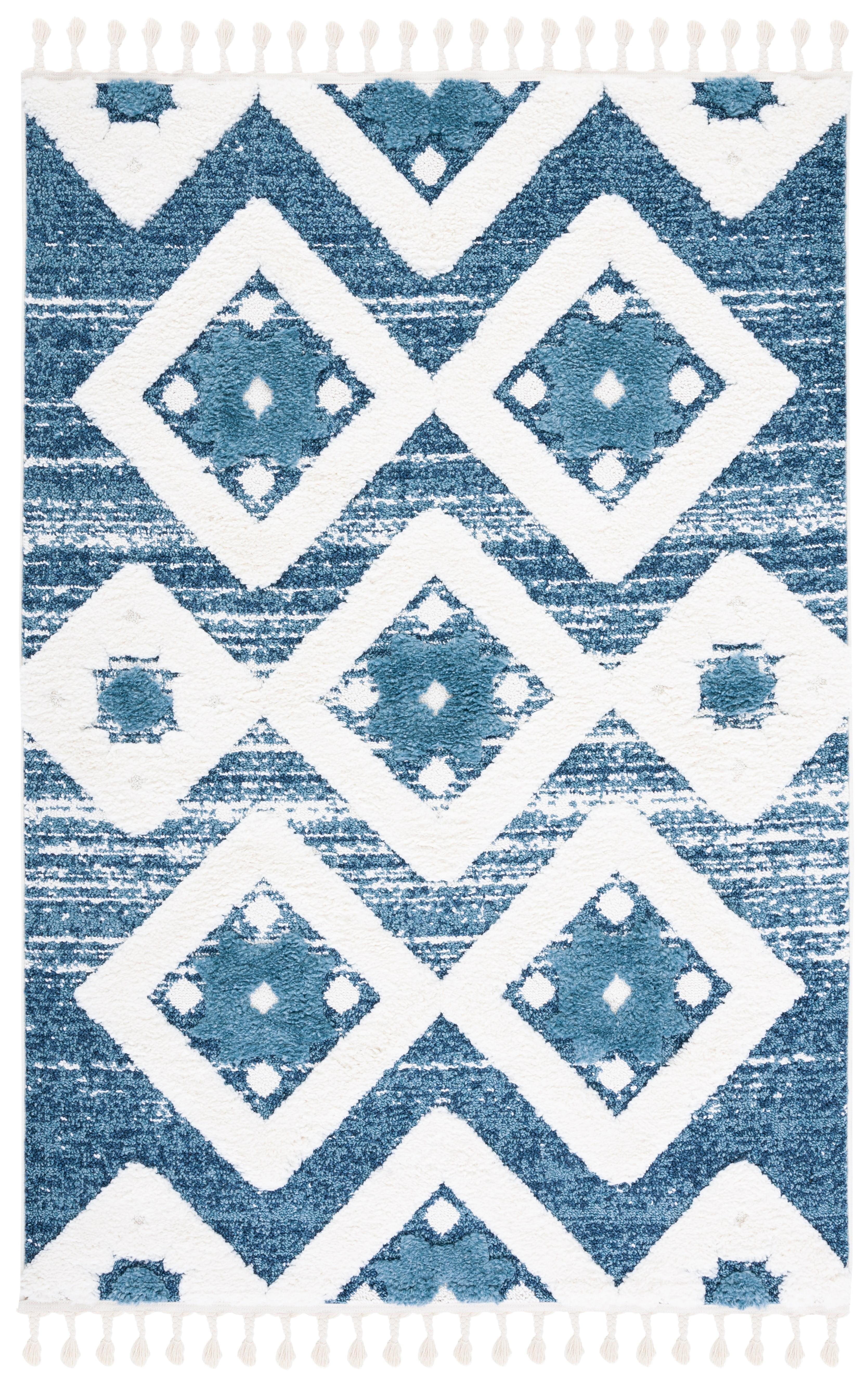 Moroccan Tassel Shag MTS664 Power Loomed Indoor Rug - Safavieh