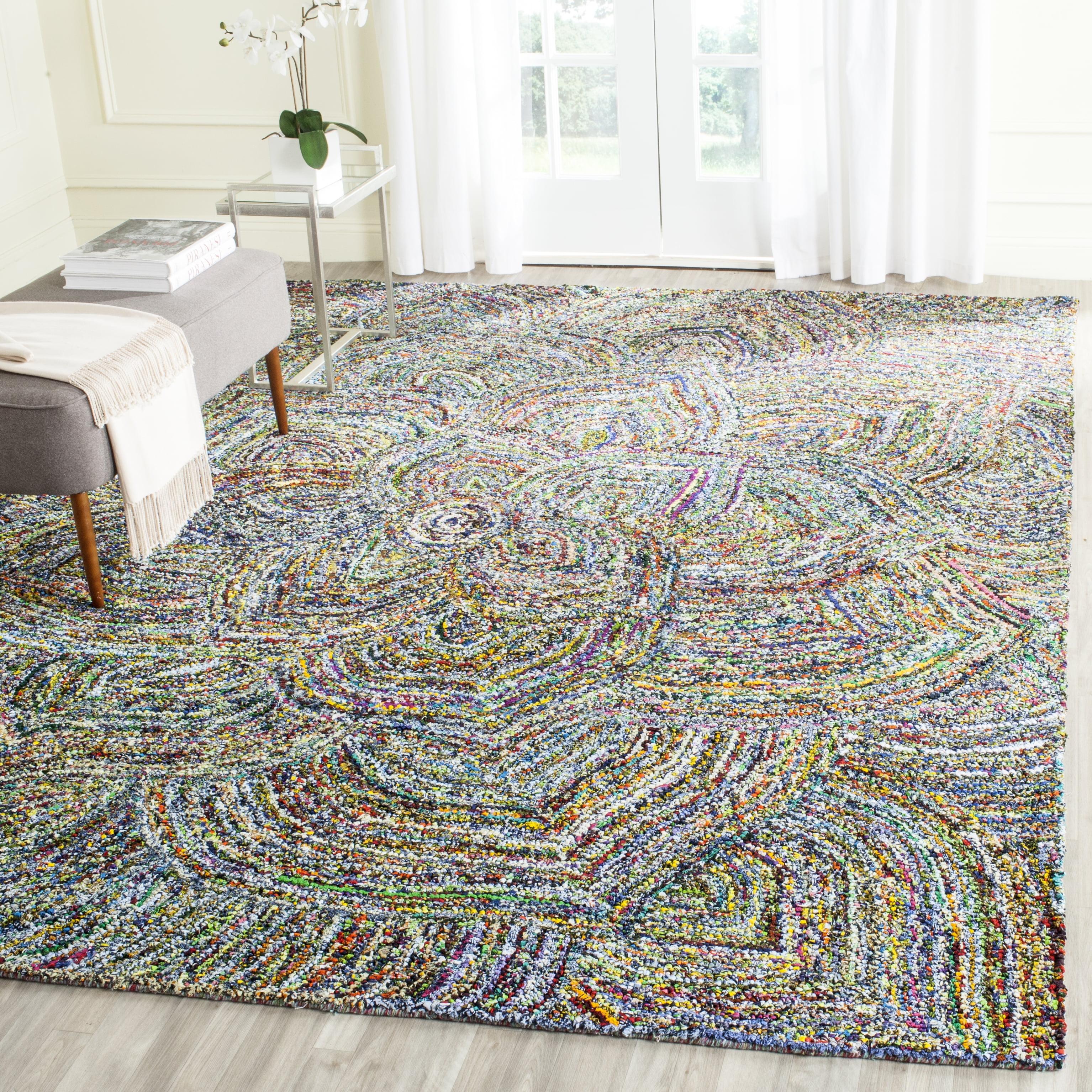 Nantucket NAN517 Hand Tufted Area Rug - Multi - 8'x10' - Safavieh.