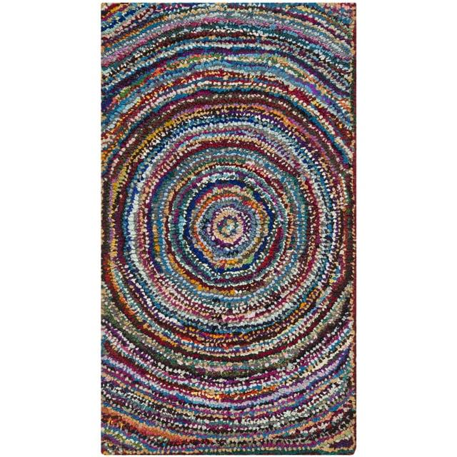 Nantucket NAN315 Hand Tufted Indoor Accent Rug - Multi - 2'3"x4' - Safavieh.