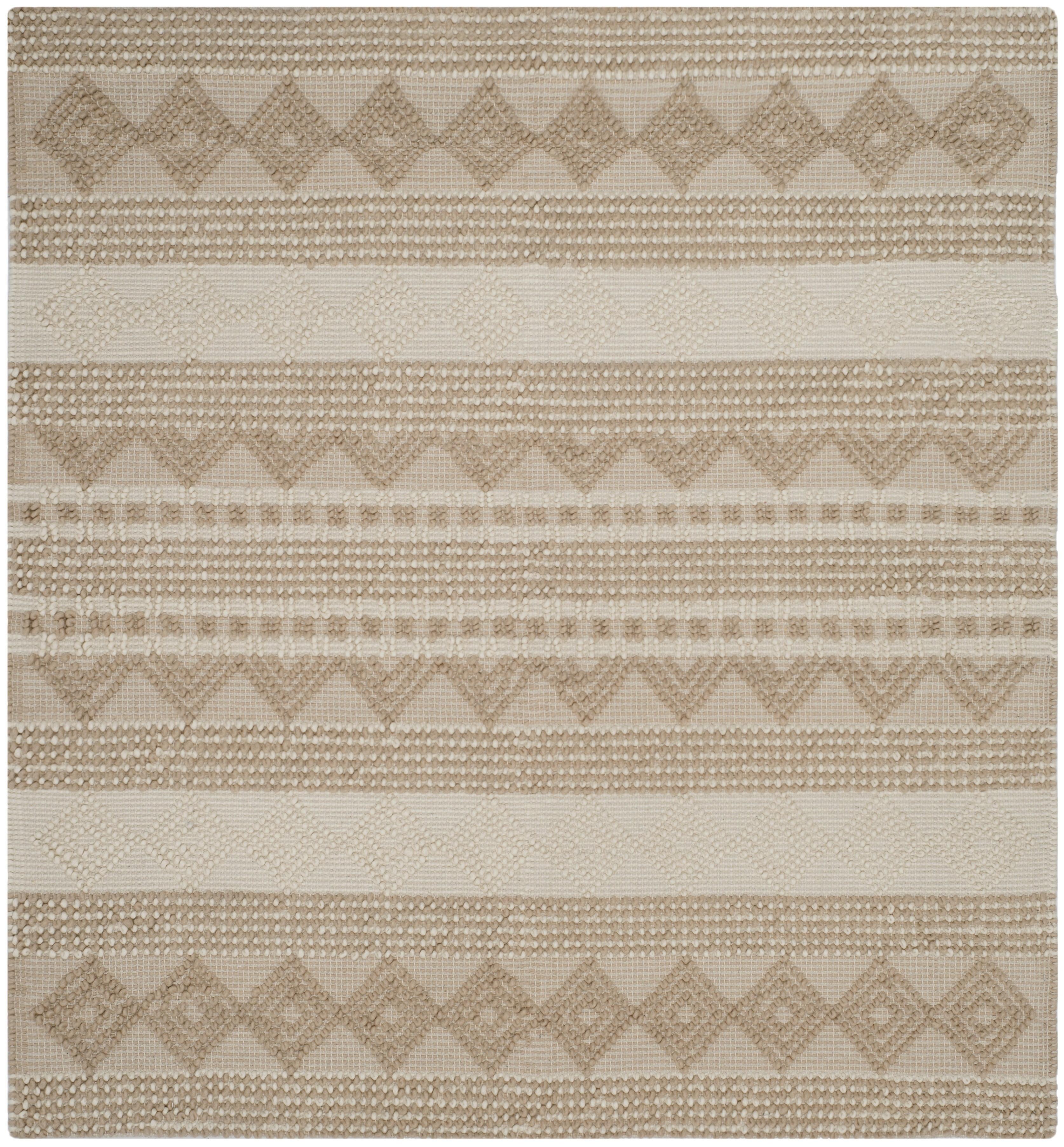 Natura NAT102 Hand Woven Area Rug - Beige/Ivory - 5'x5' - Safavieh.