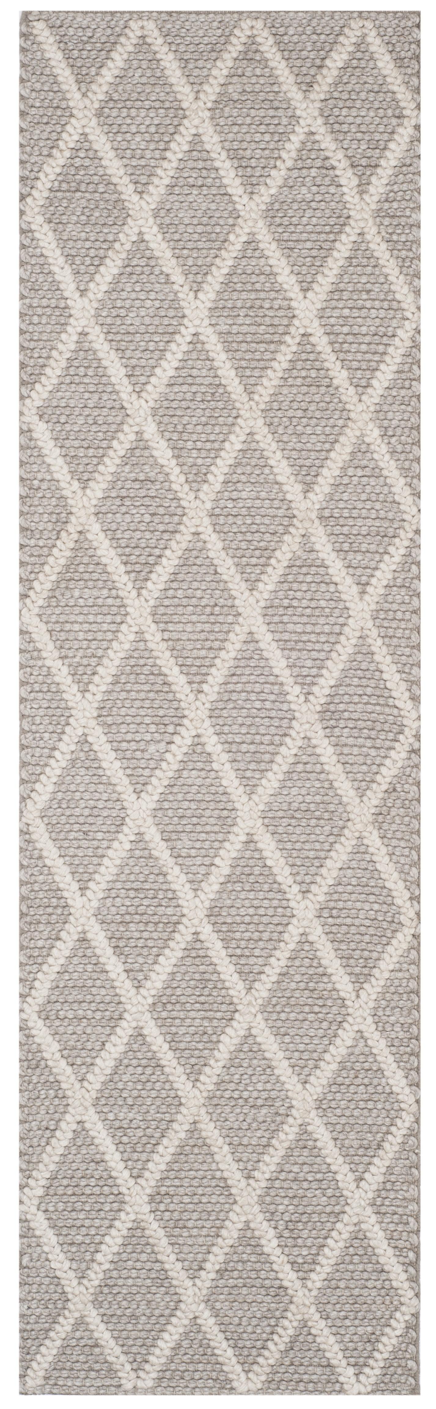 Natura NAT310 Hand Woven Runner Rug - Gray - 2'3"x6' - Safavieh.