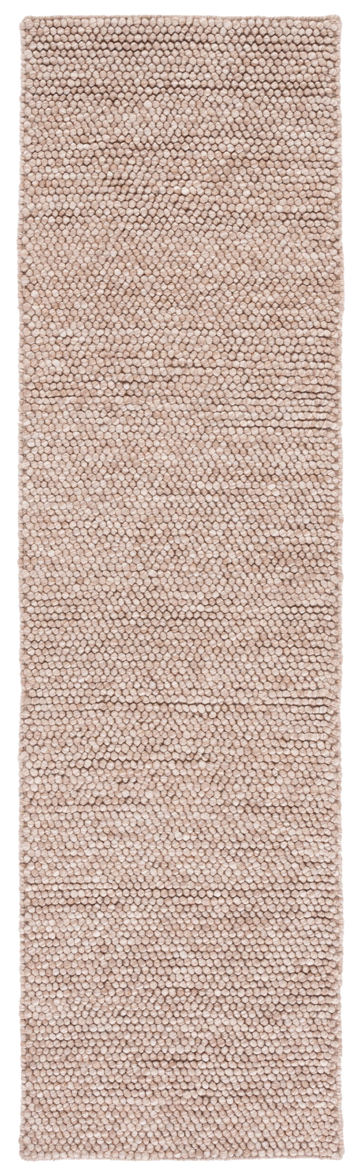 SAFAVIEH Natura Feride Geometric Runner Rug, Brown, 2'3" x 12'