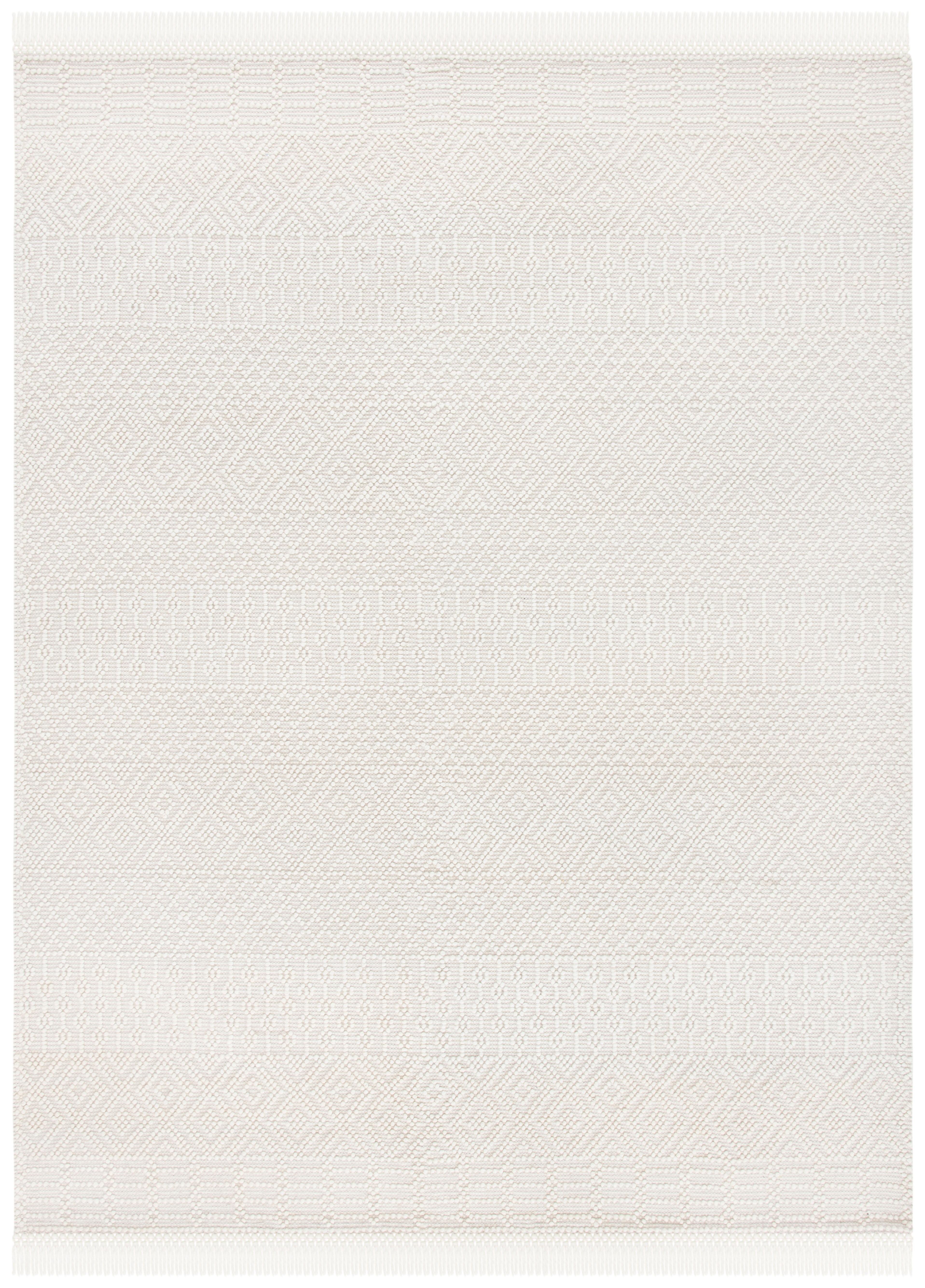 SAFAVIEH Natura Cordelia Southwestern Wool Area Rug, Ivory, 10' x 14'