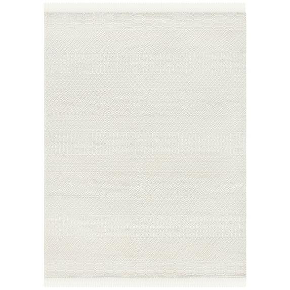 SAFAVIEH Natura Cordelia Southwestern Wool Area Rug, Ivory, 10' x 14'