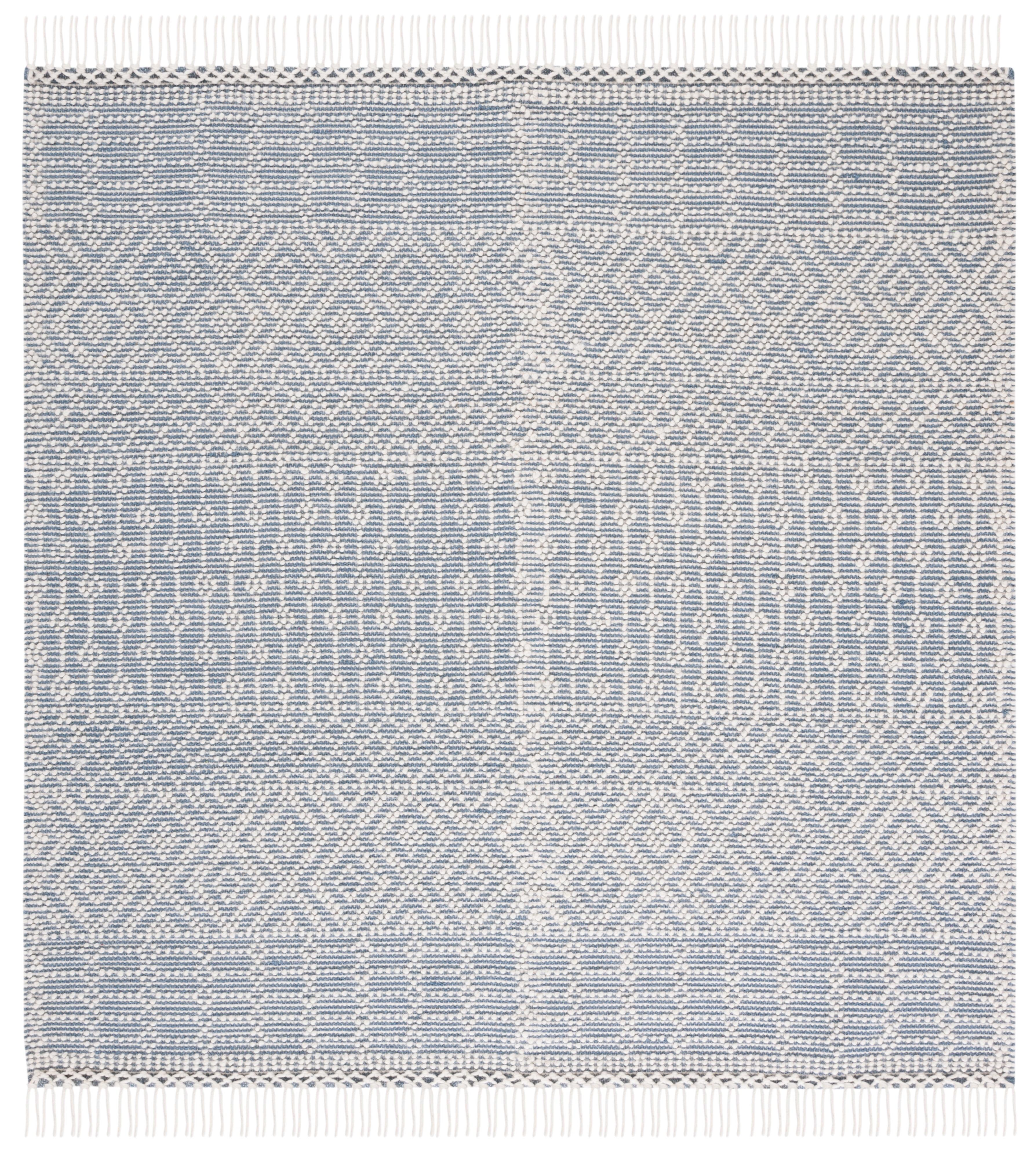 Natura NAT852 Hand Loomed Area Rug - Ivory/Grey - 4'x4' - Safavieh.