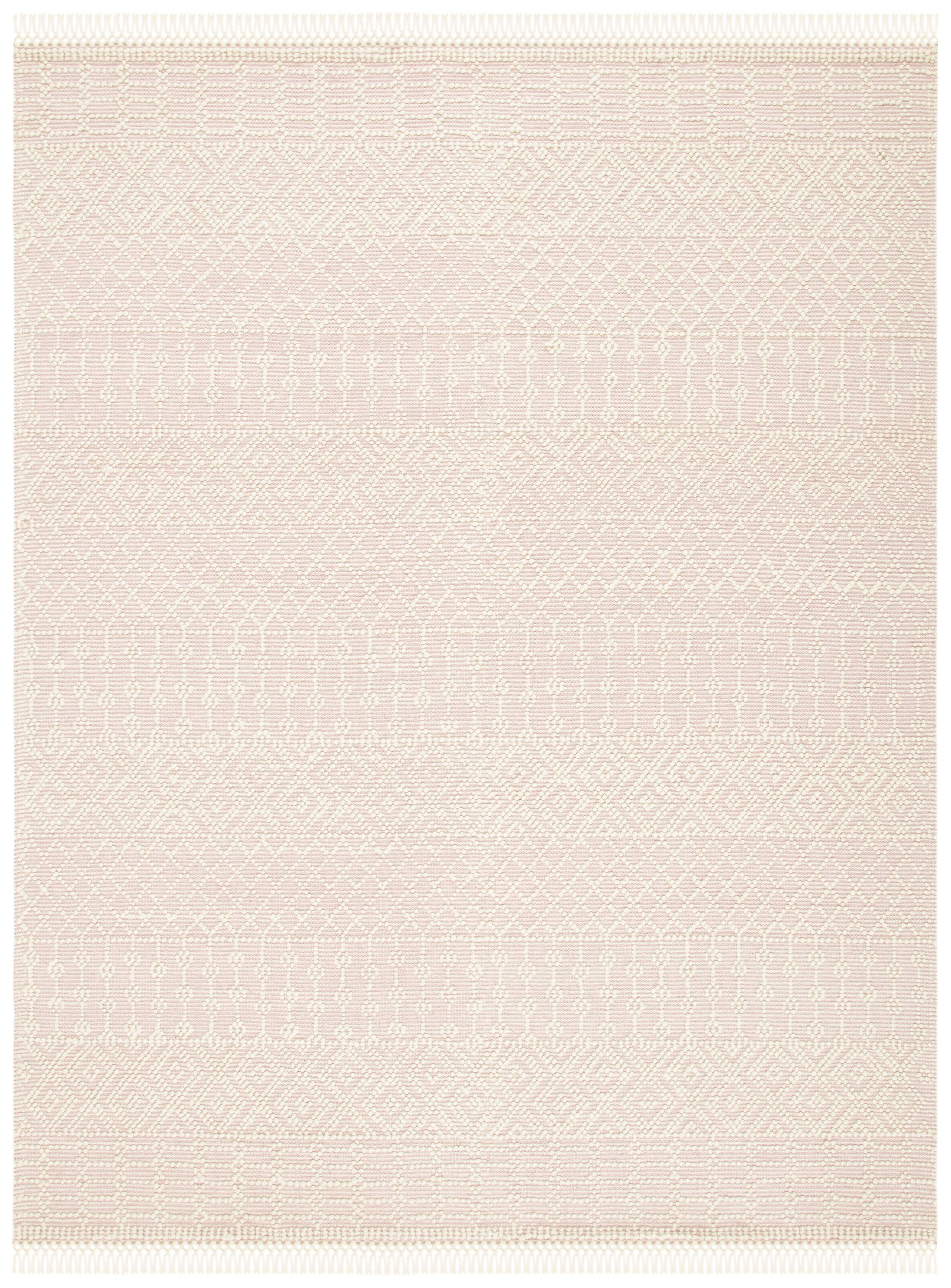 Natura NAT852 Hand Loomed Indoor Area Rug - Ivory/Pink - 9' Round - Safavieh