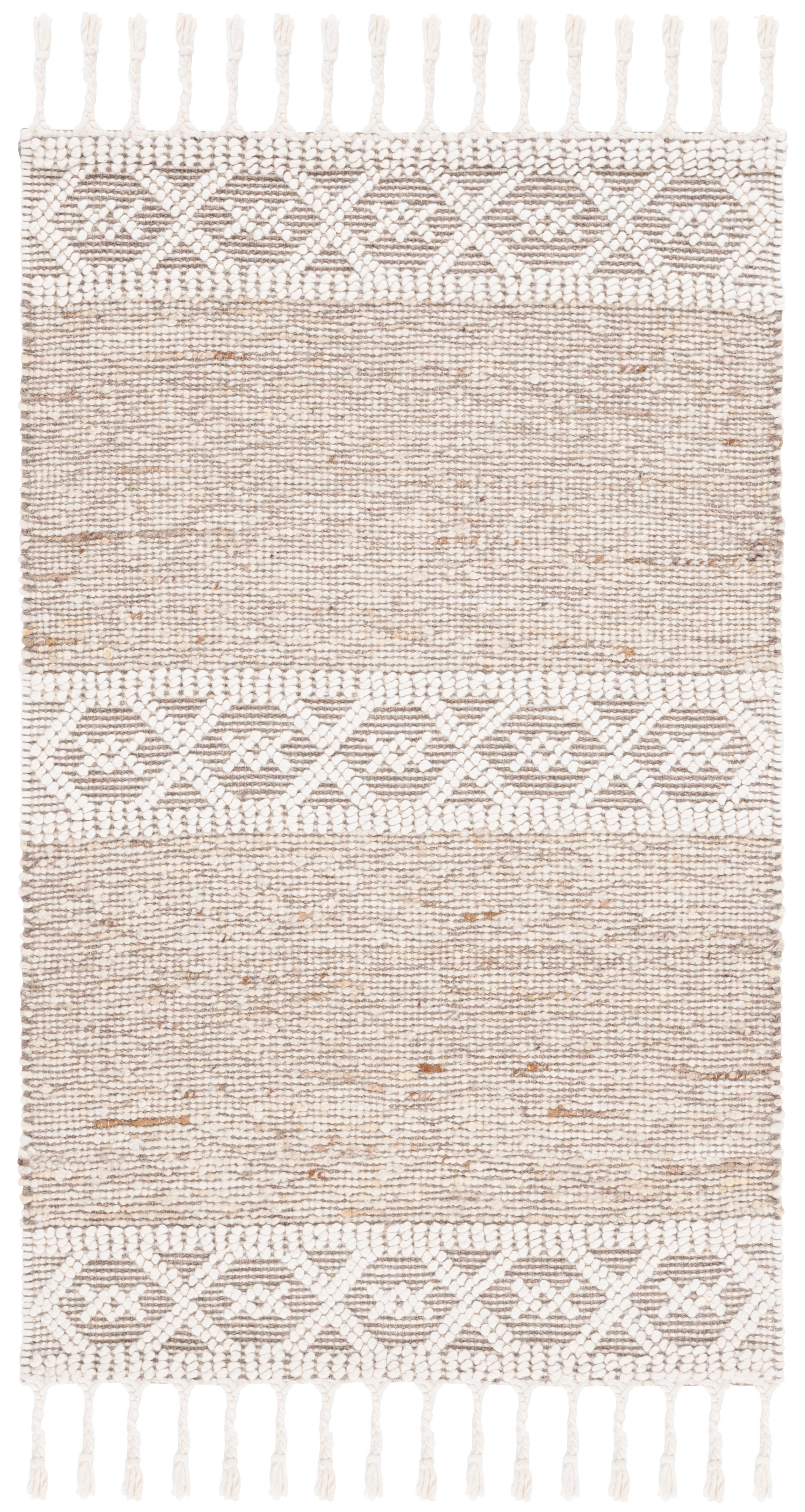 Natura NAT295 Hand Woven Indoor Accent Rug - Ivory/Beige - 3'x5' - Safavieh