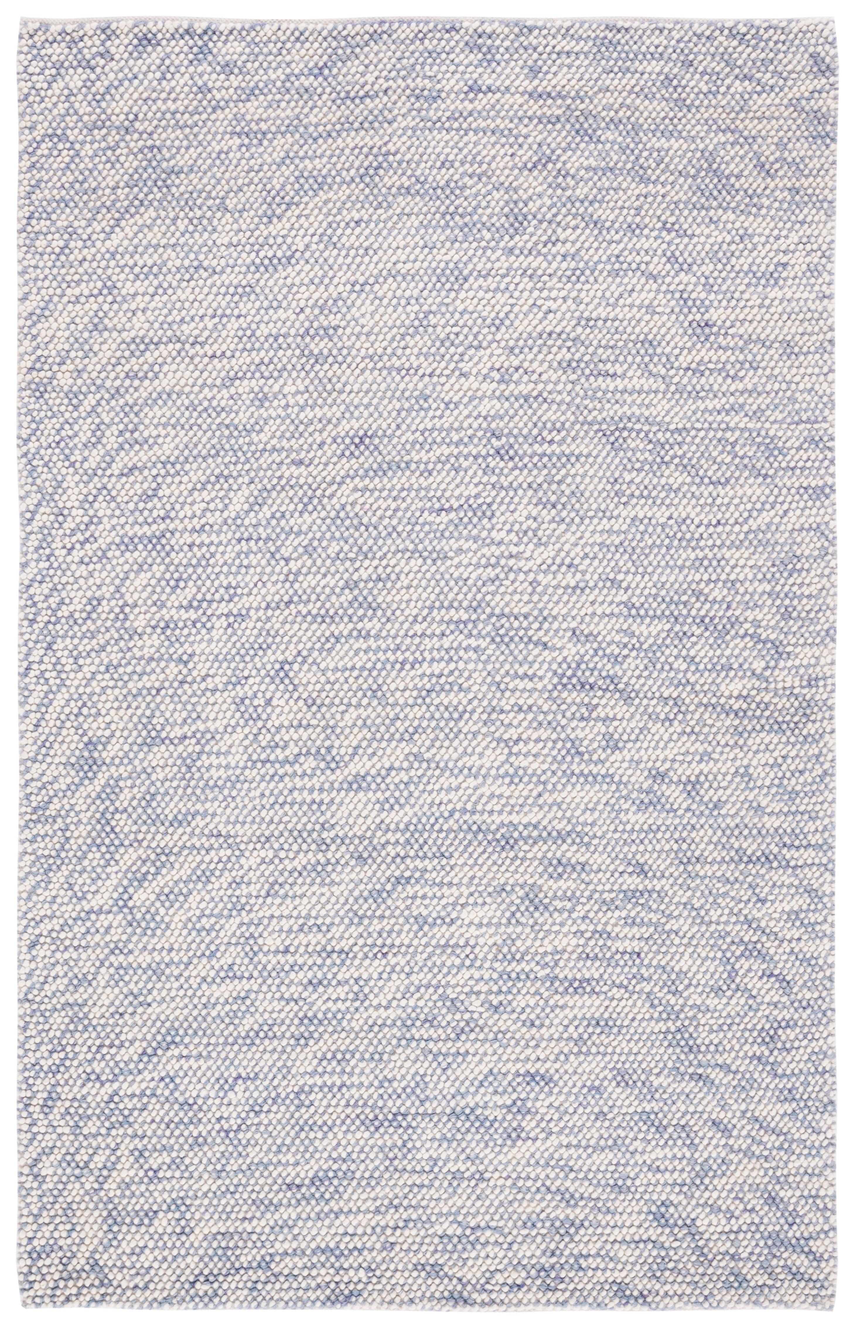 Natura NAT182 Hand Loomed Indoor Area Rug - Blue/Ivory - 6'x9' - Safavieh