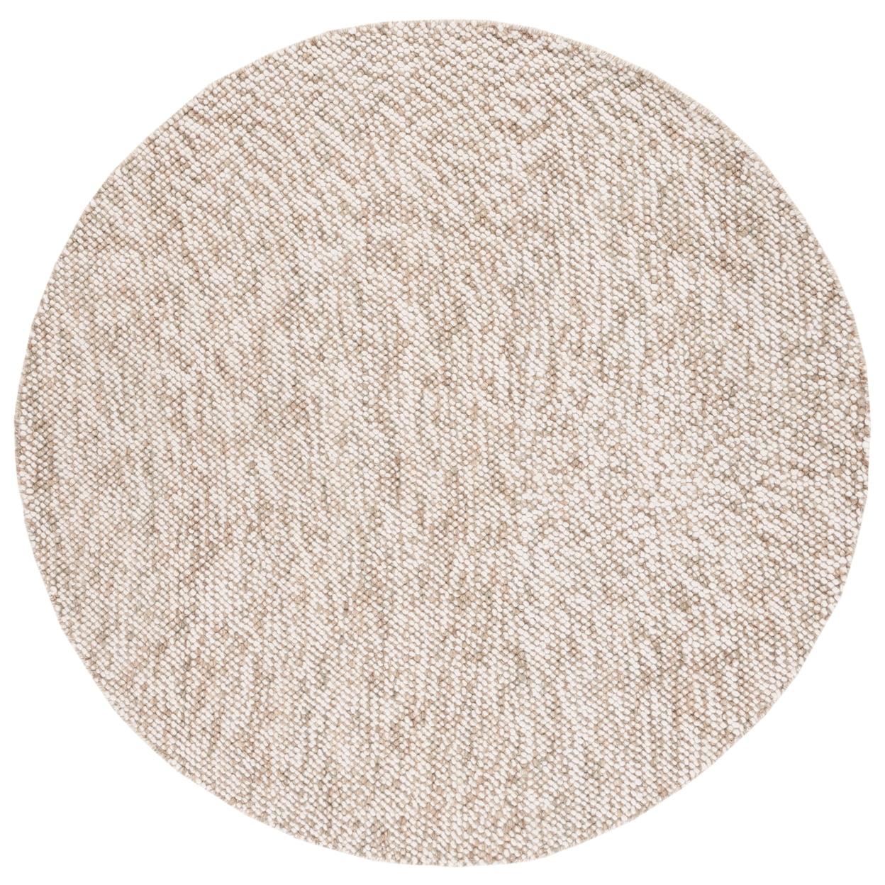 SAFAVIEH Natura Finn Distressed Area Rug, Sage/Ivory, 3' x 5'