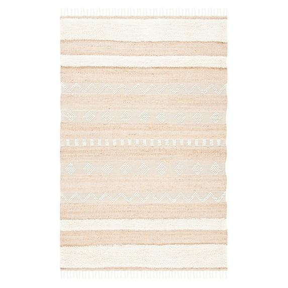 Natura NAT123 Hand Woven Area Rug - Natural/Ivory - 3'x5' - Safavieh.