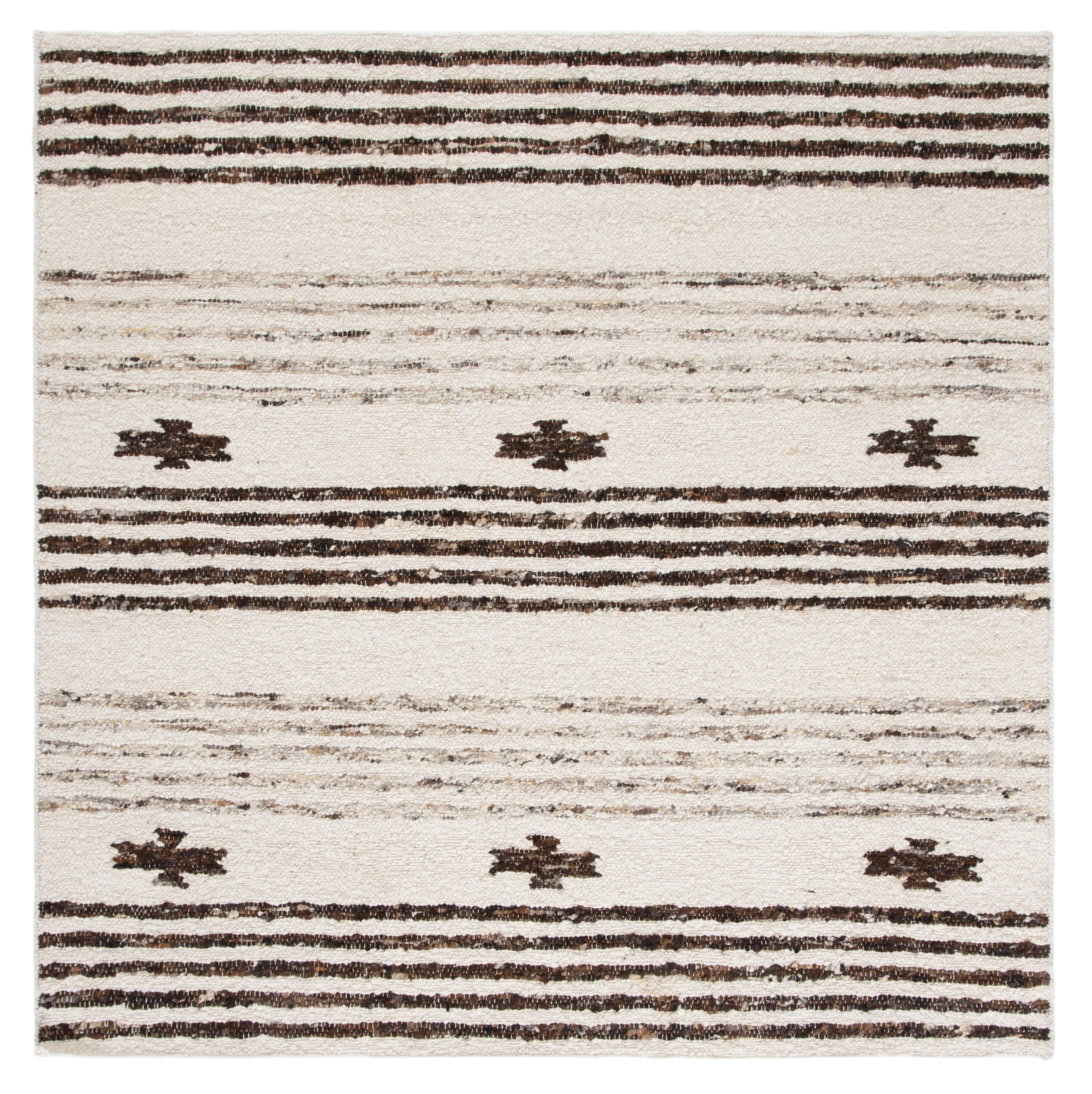 Abbie-Lea Natura Hand Woven 90% Wool And 10% Cotton Southwestern Rug