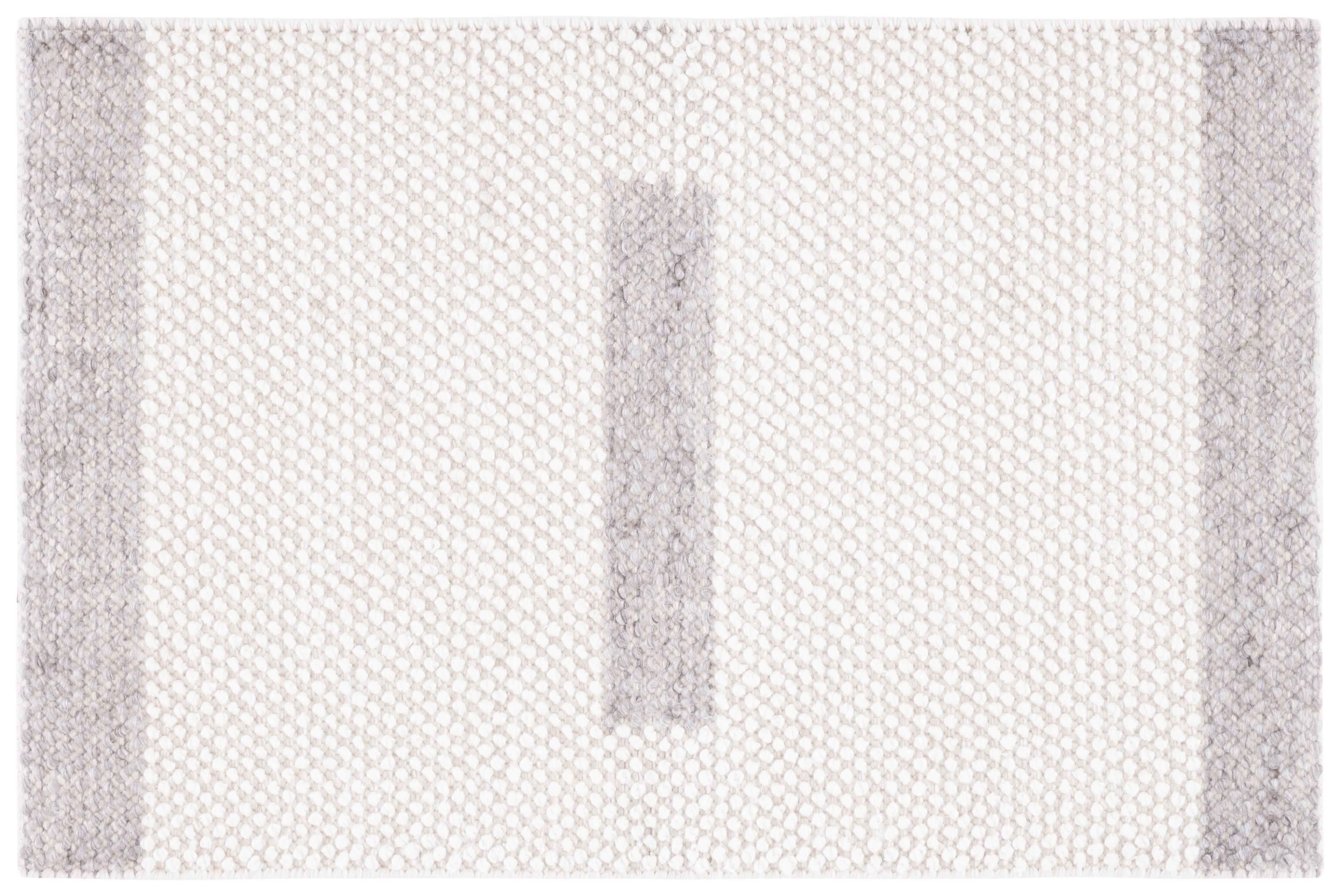 Natura NAT324 Flat Weave Indoor Accent Rug - Ivory/Brown - 3'x5' - Safavieh