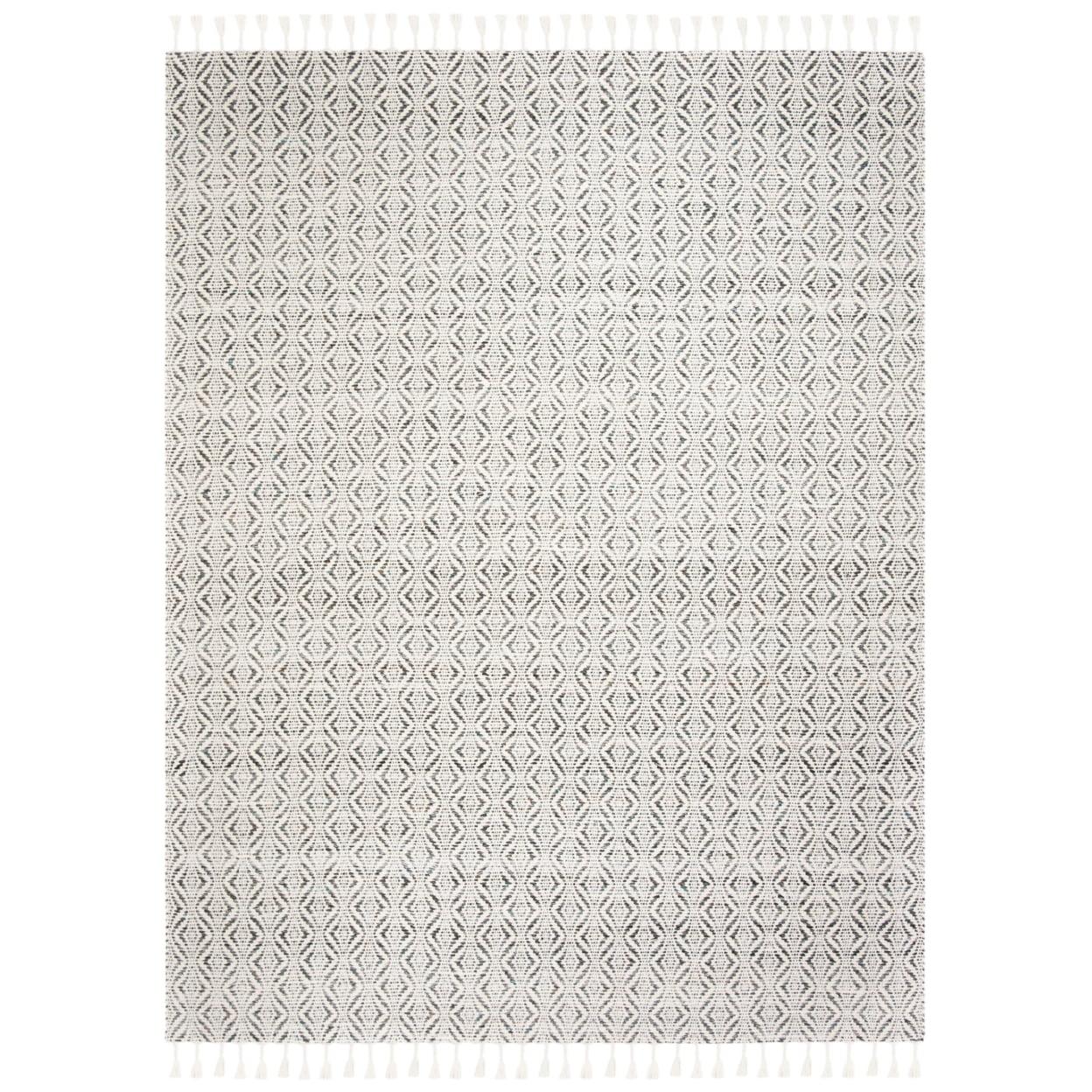 Natura NAT153 Hand Loomed Area Rug - Charcoal - 8'x10' - Safavieh.