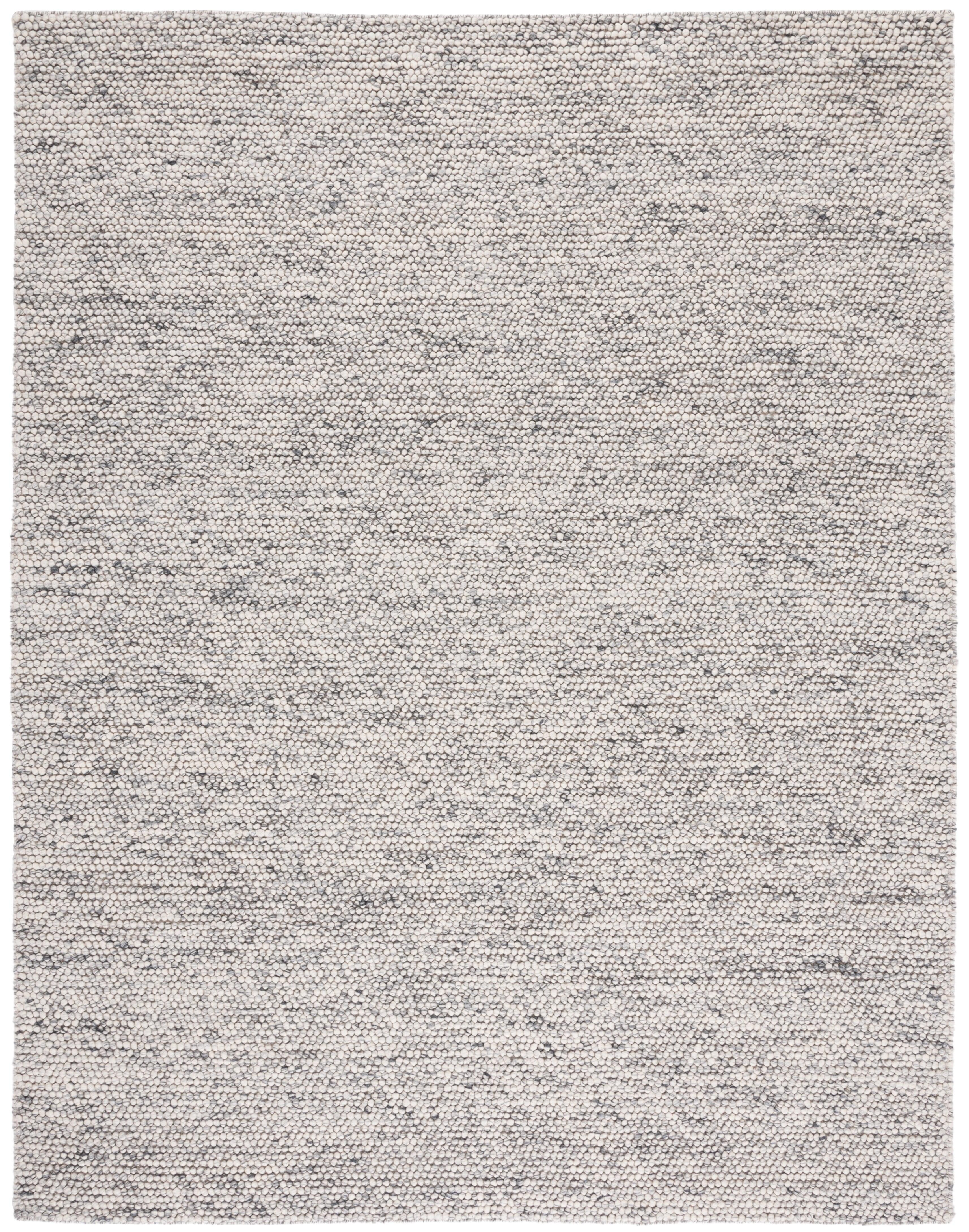 SAFAVIEH Natura Feride Geometric Area Rug, Light Grey/Ivory, 10' x 14'