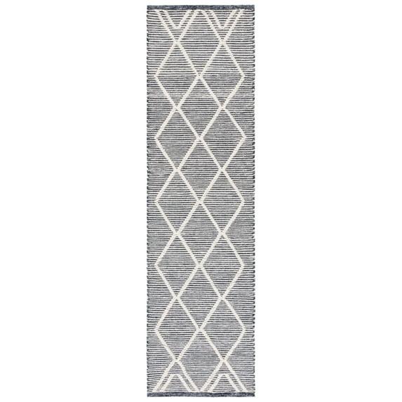 Natura NAT712 Hand Woven Indoor Runner Rug - Ivory/Blue - 2'3"x8' - Safavieh.