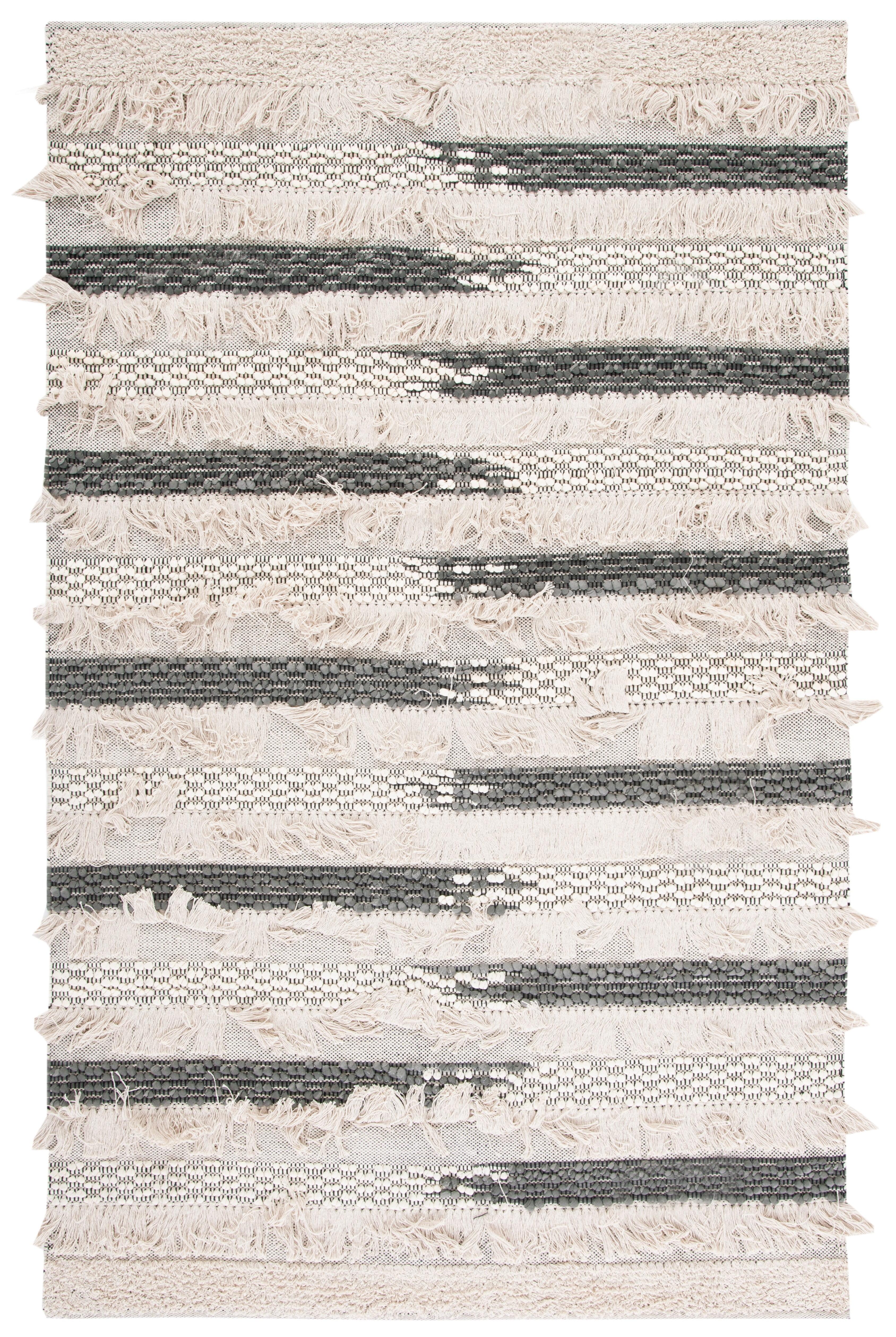 Natura NAT655 Hand Woven Accent Rug - Beige/Grey - 3'x5' - Safavieh.