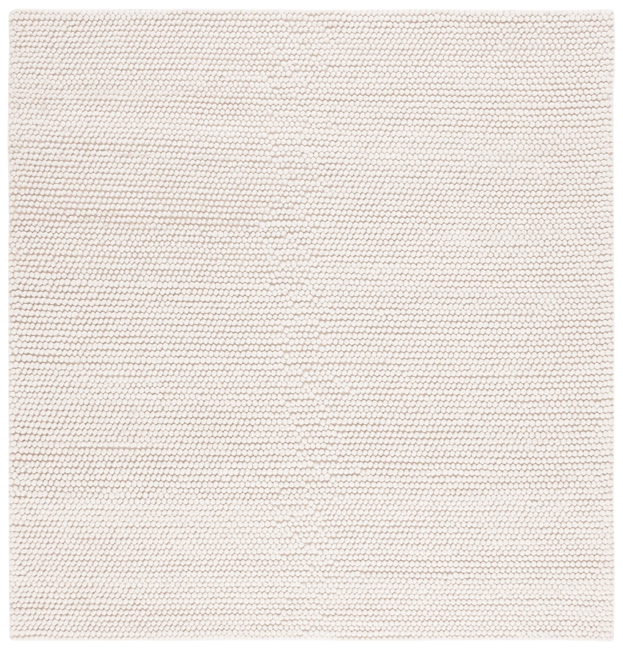 SAFAVIEH Natura Shelby Abstract Area Rug, Ivory, 6' x 6' Square