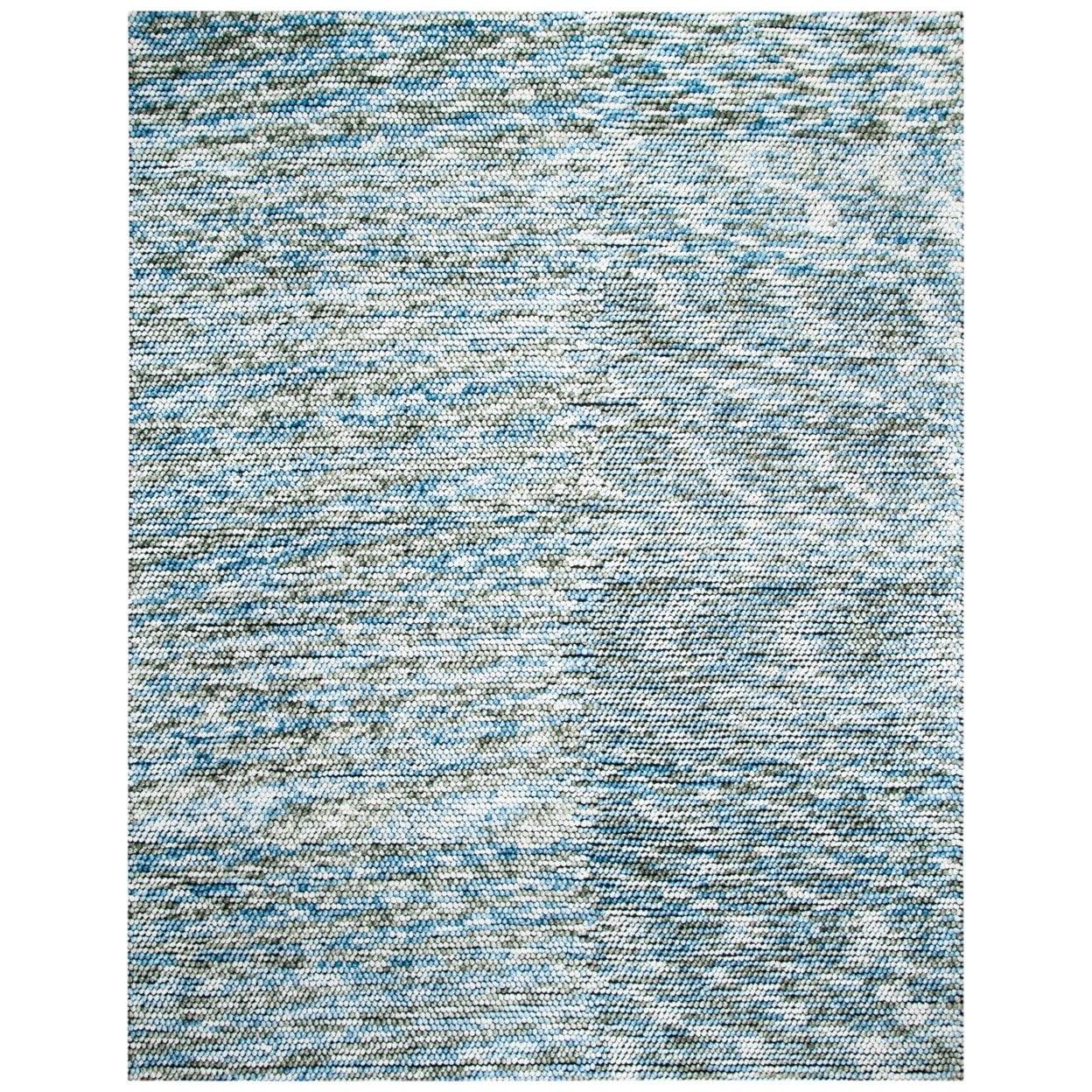 Natura NAT551 Hand Tufted Indoor Area Rug - Blue/Ivory - 8'x10' - Safavieh