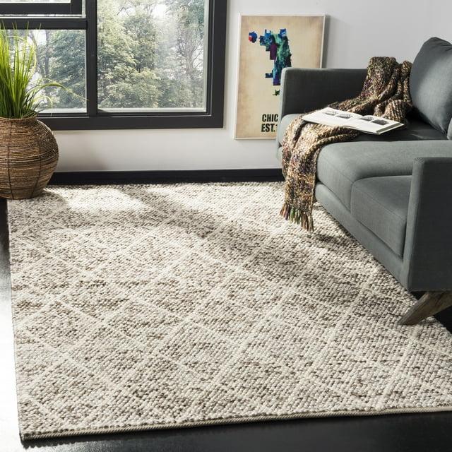 Natura NAT712 Hand Woven Indoor Area Rug - Ivory/Stone - 5'x8' - Safavieh.
