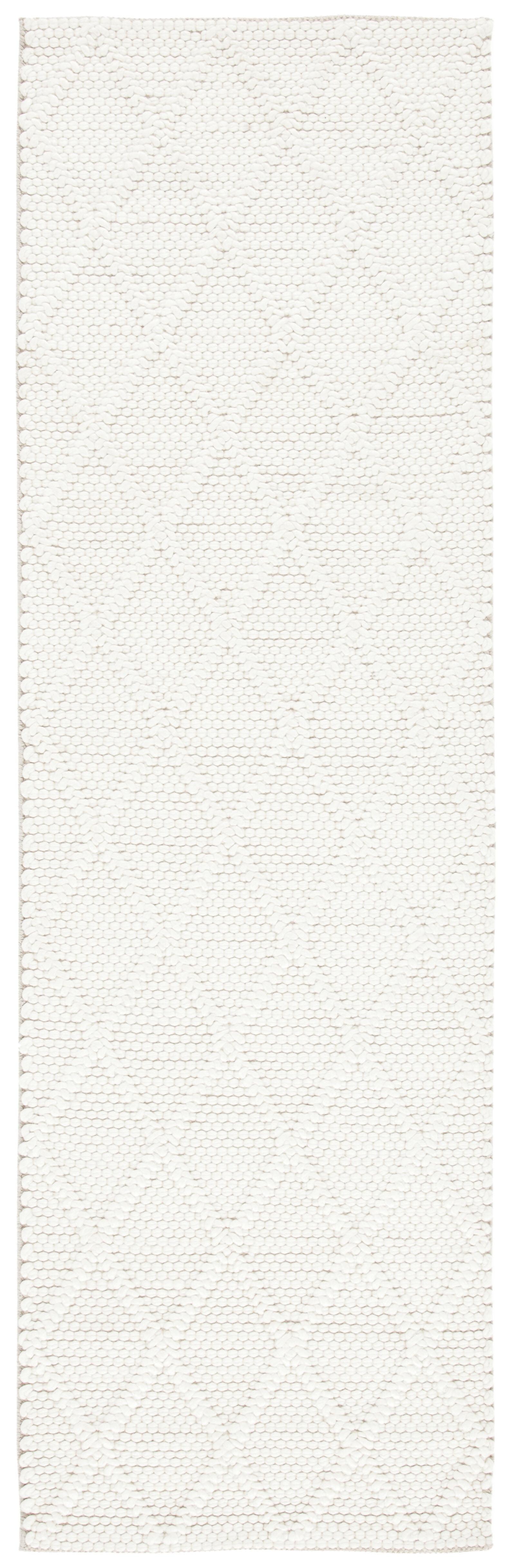 Natura NAT310 Hand Woven Runner Rug - Ivory/Ivory - 2'3"x14' - Safavieh.