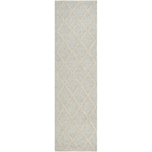 Natura NAT310 Hand Woven Runner Rug - Silver/Ivory - 2'3"x10' - Safavieh.