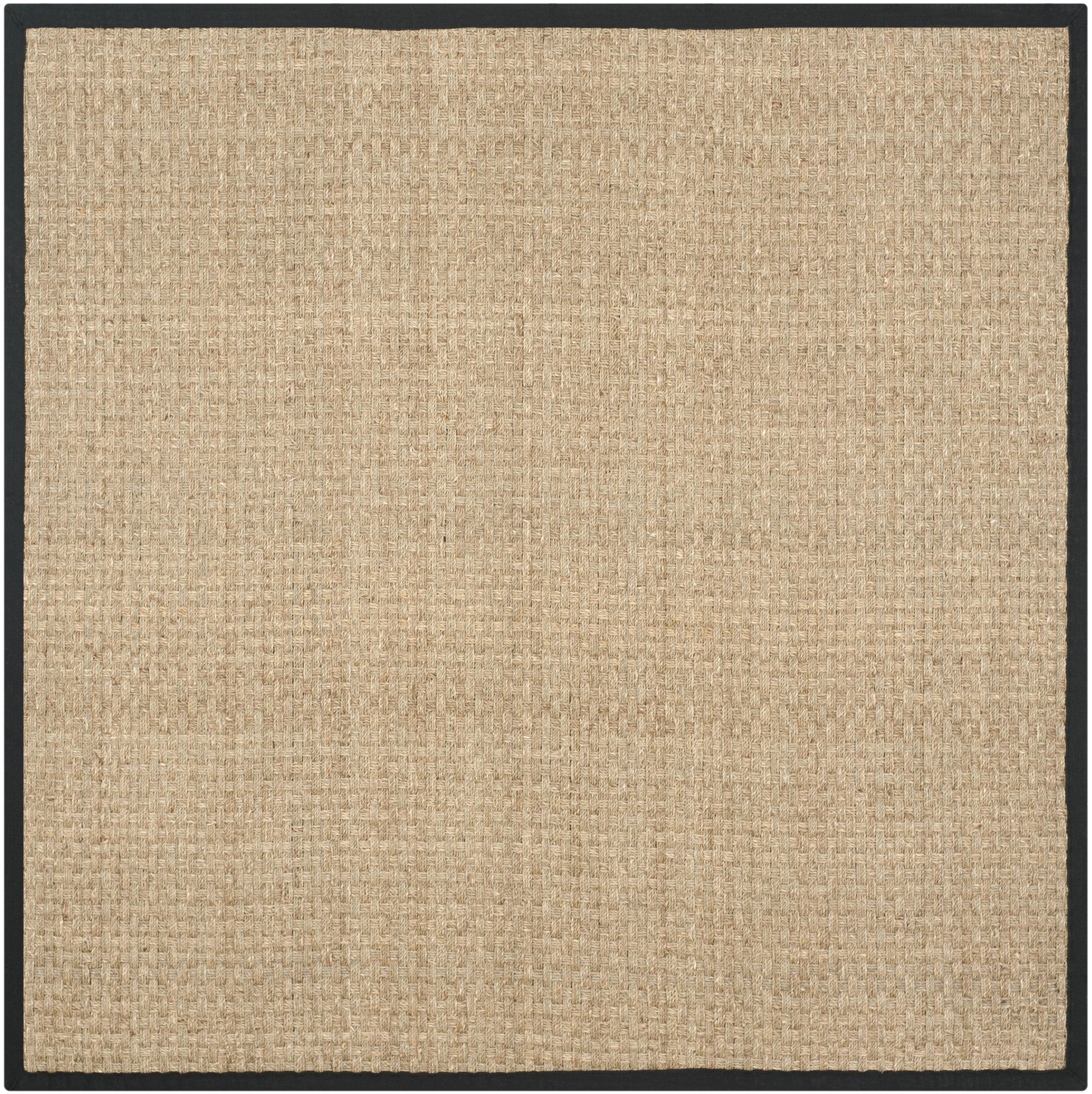 Natural Fiber NF114 Power Loomed Indoor Accent Rug - Natural/Black - 3'x5' - Safavieh.