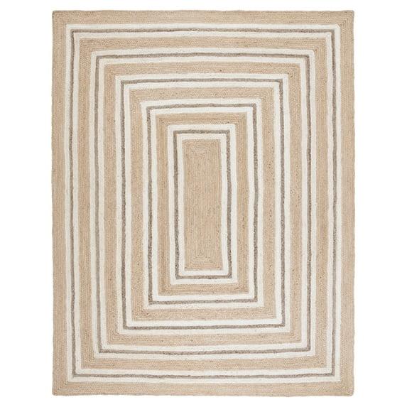 Natural Fiber NF890 Power Loomed Area Rug - Natural/Ivory - 6'x9' - Safavieh.