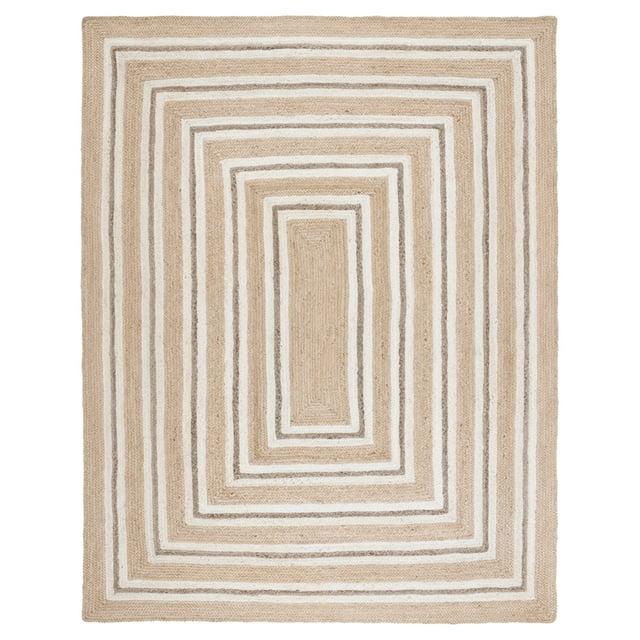 Natural Fiber NF890 Power Loomed Area Rug - Natural/Ivory - 6'x9' - Safavieh.