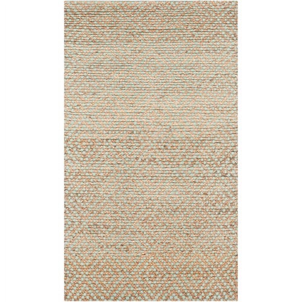 Handmade Multicolor Cotton and Jute Area Rug, 2'6" x 4'