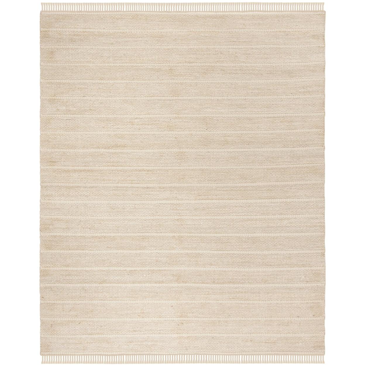Natural Fiber NF550 Hand Woven Indoor Accent Rug - Ivory/Ivory - 3'x5' - Safavieh.