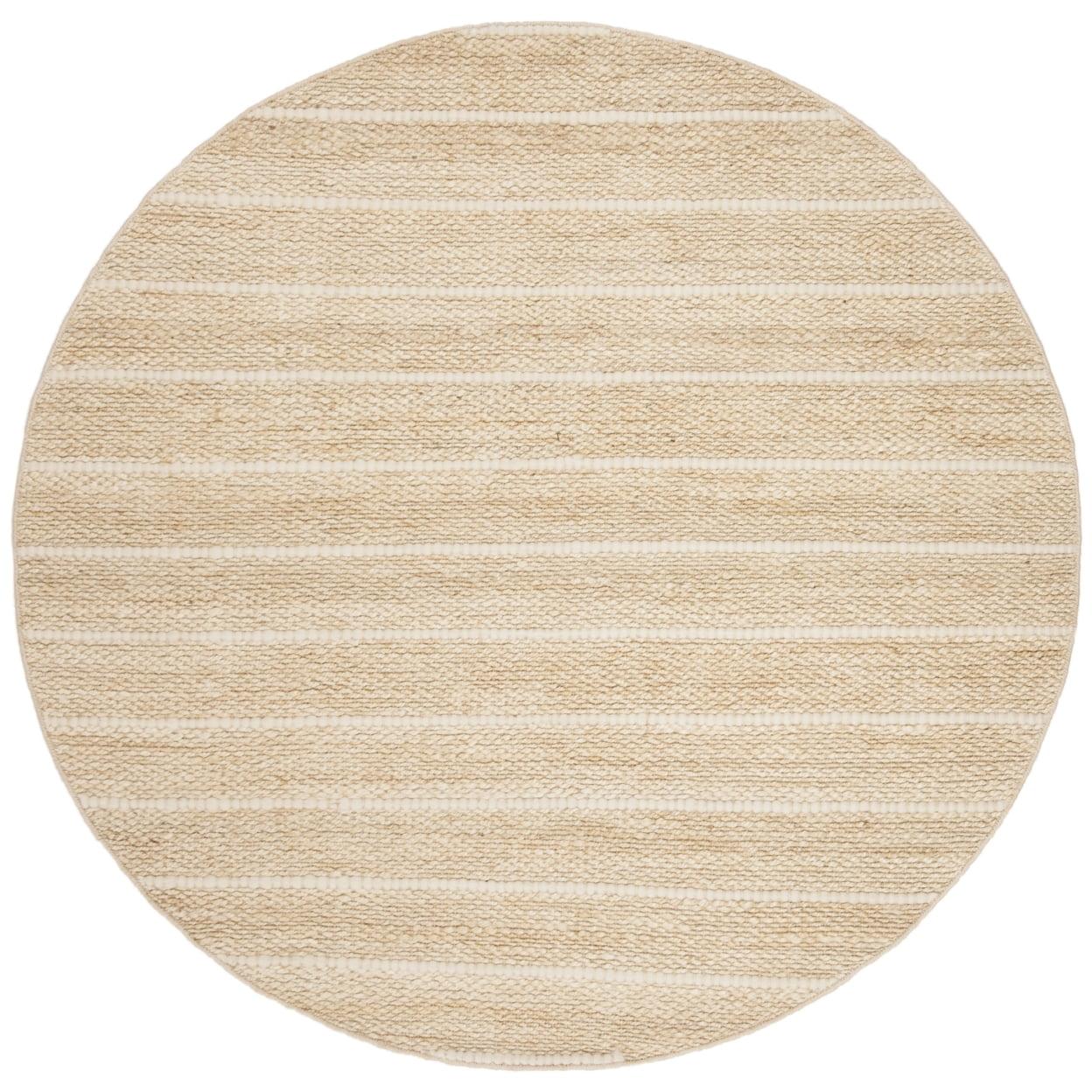 Abas Natural Fiber Handwoven Ivory Area Rug