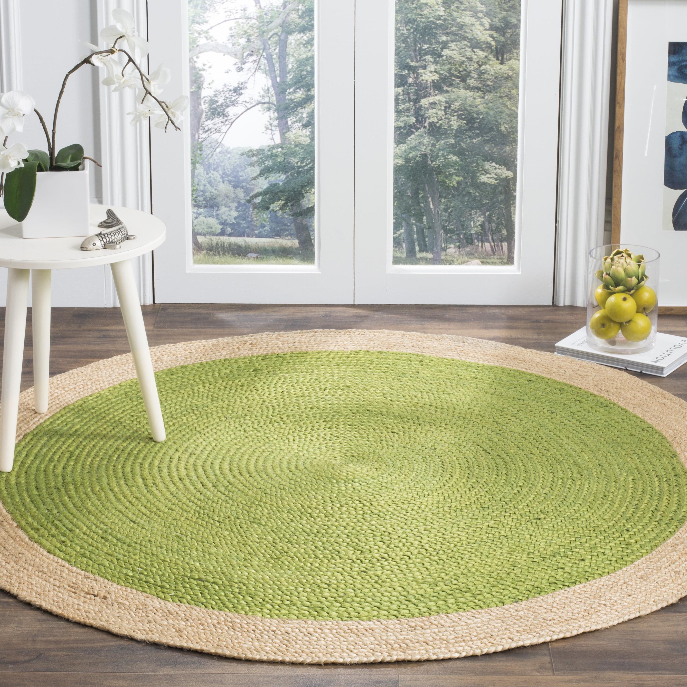 Vicksburg Natural Fiber Hand Woven Jute Solid Color Rug