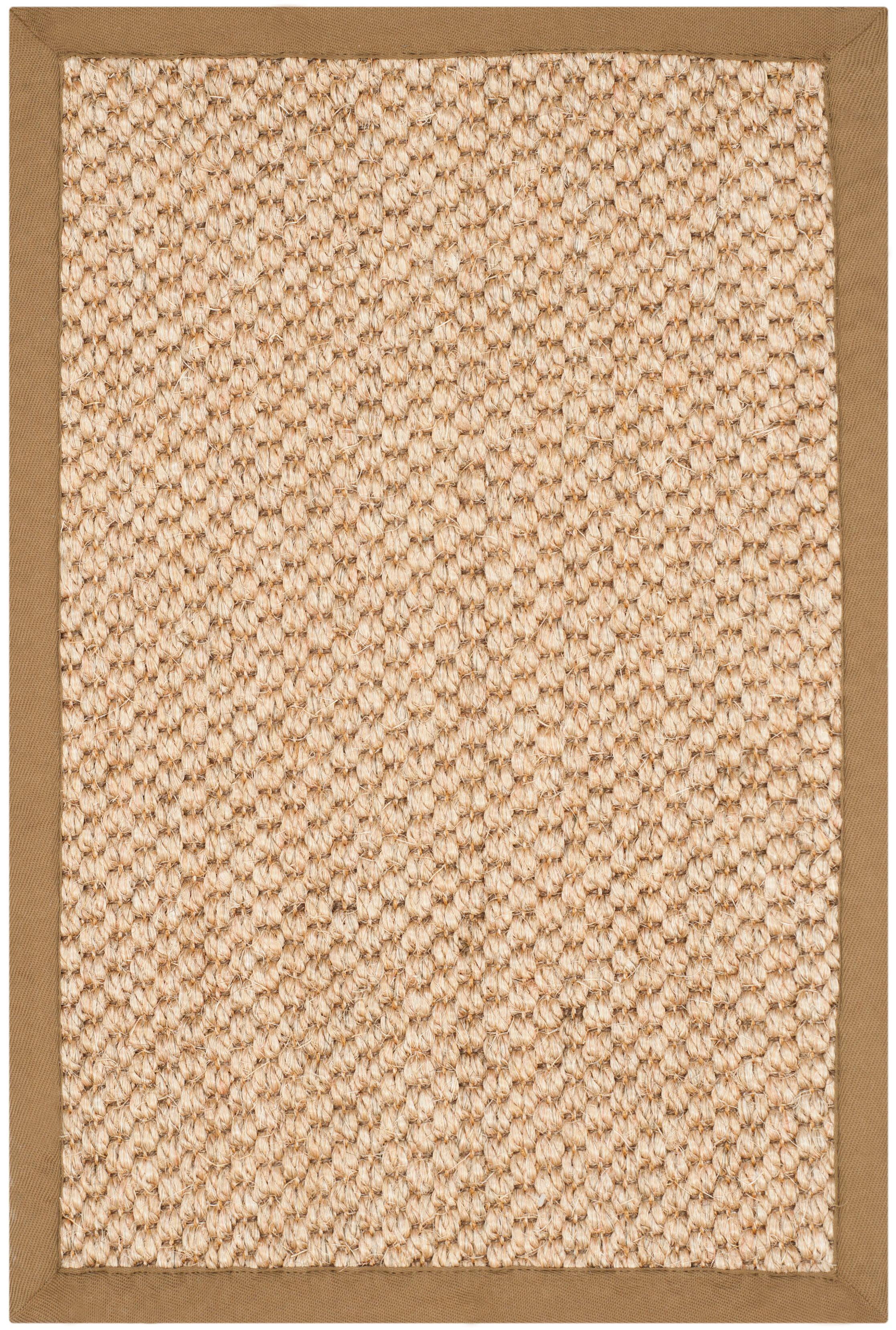 Natural 2' x 3' Handmade Jute Area Rug