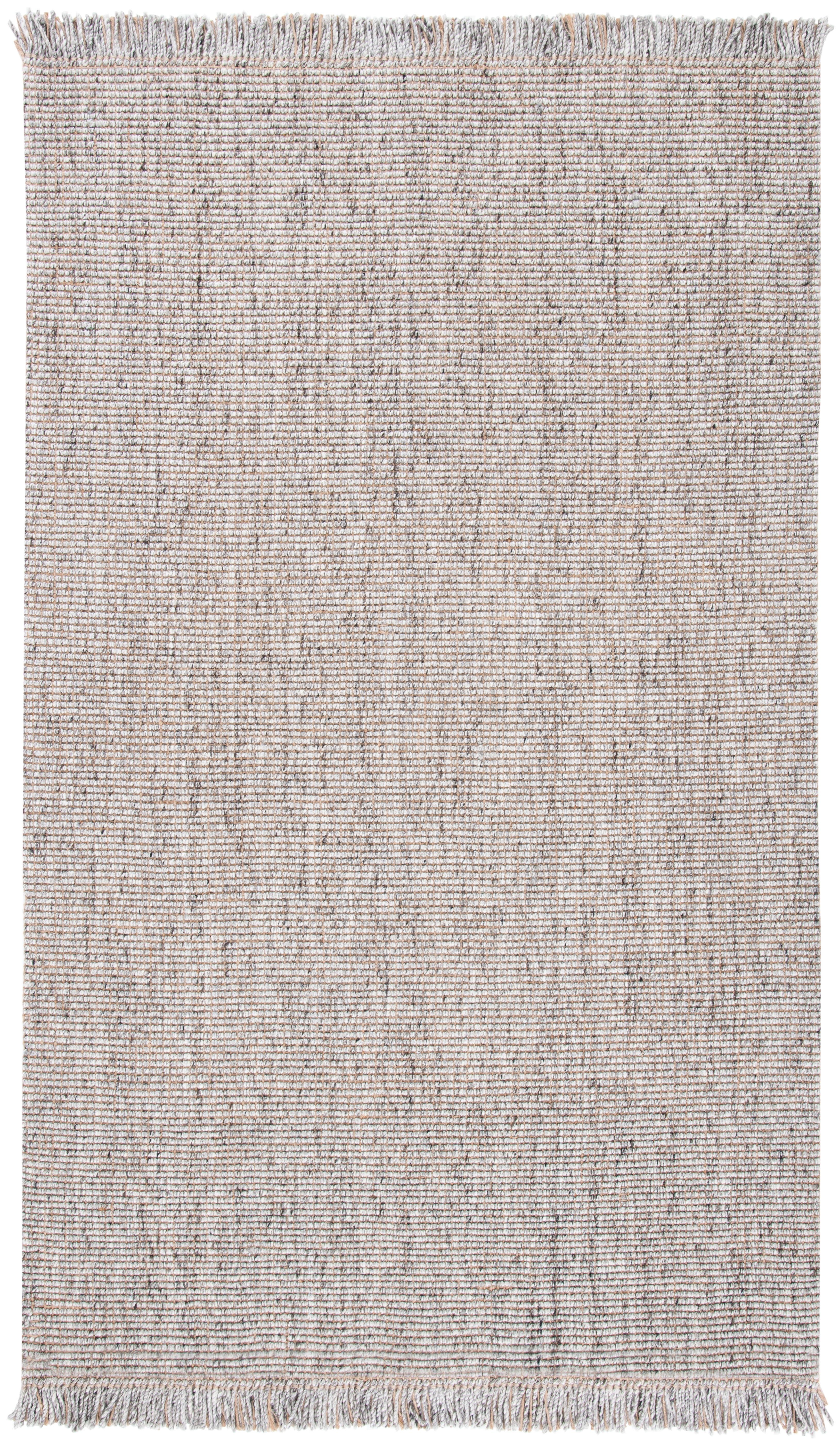 Natural Fiber NF826 Hand Woven Indoor Accent Rug - Grey/Natural - 3'x5' - Safavieh