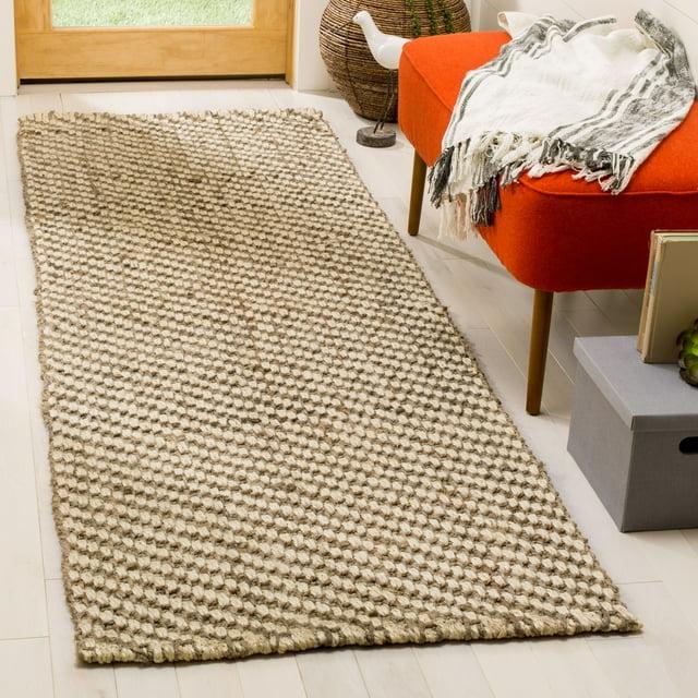 Natural Fiber NF114 Power Loomed Indoor Runner Rug - Natural/Ivory - 2'6"x8' - Safavieh.