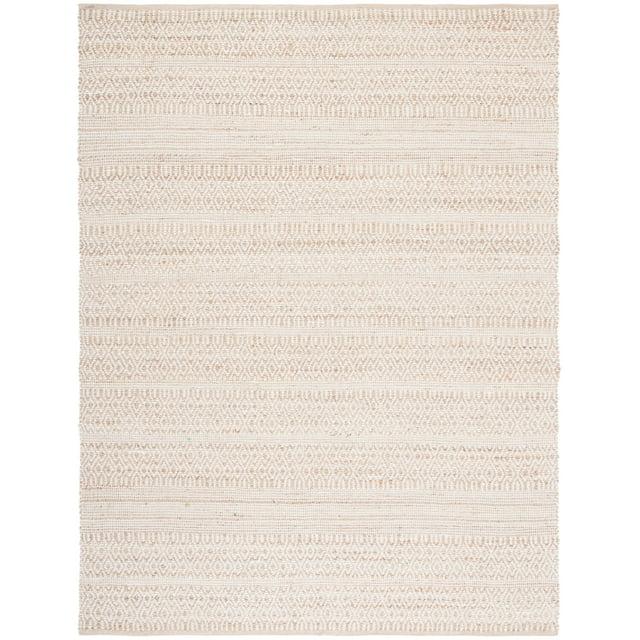Natural Fiber NF829 Hand Woven Area Rug - Natural/Ivory - 8'x10' - Safavieh.